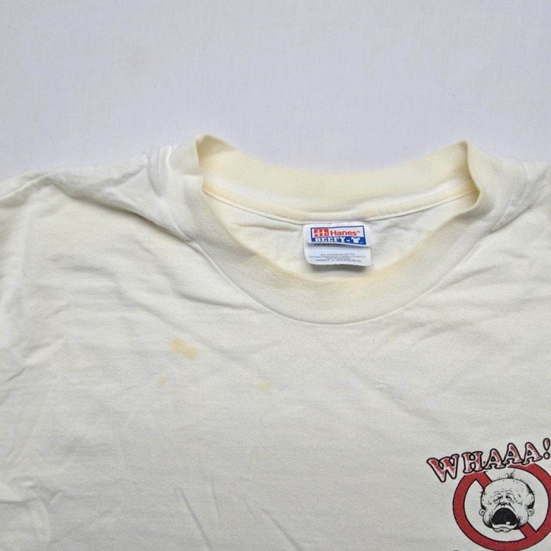 Hanes Vintage Ski Graphic Long Sleeve Shirt White L Funny Shirt Size US L / EU 52-54 / 3 - 16 Thumbnail