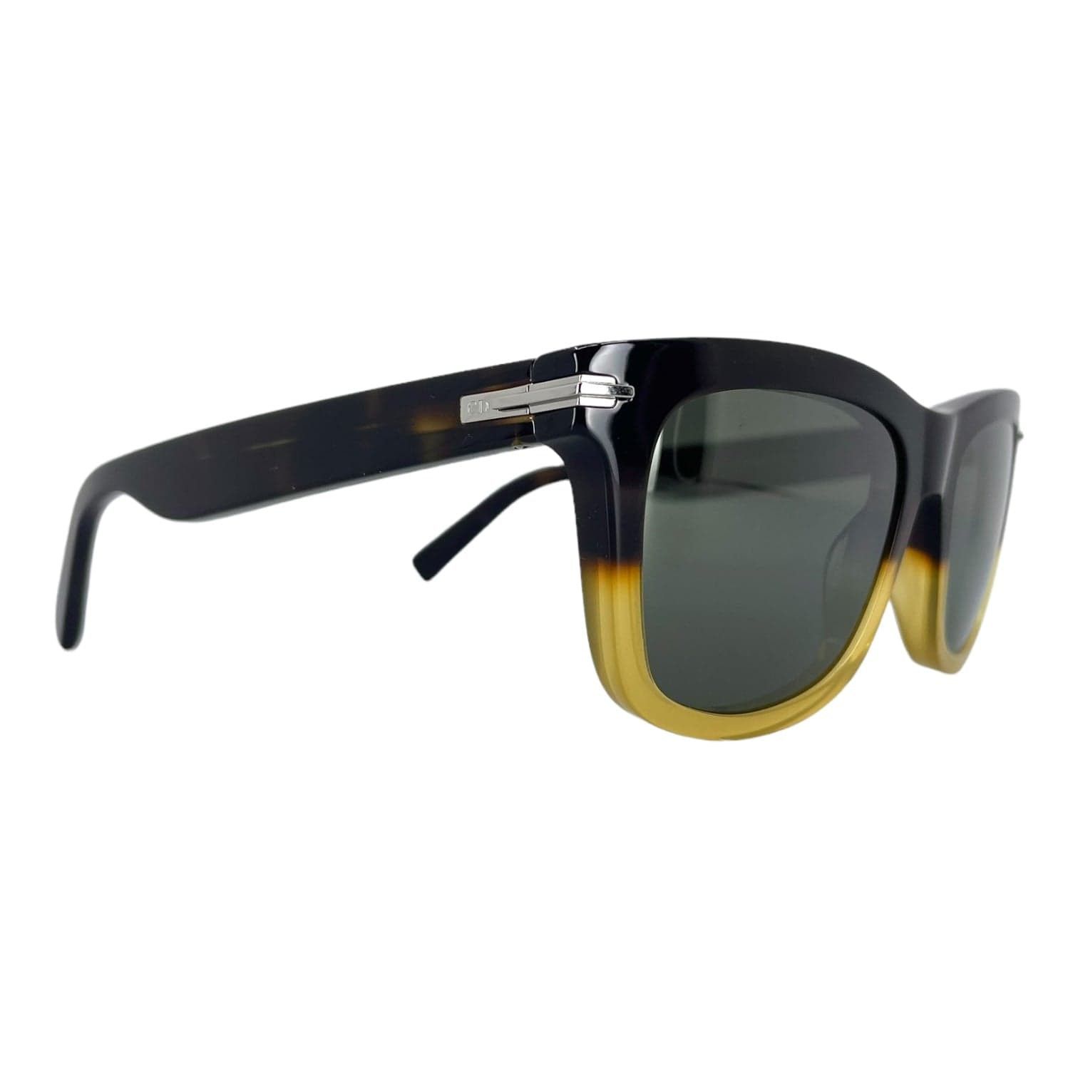 Dior Dior Black Suit S13I Sunglasses Black Yellow Size ONE SIZE - 1 Thumbnail