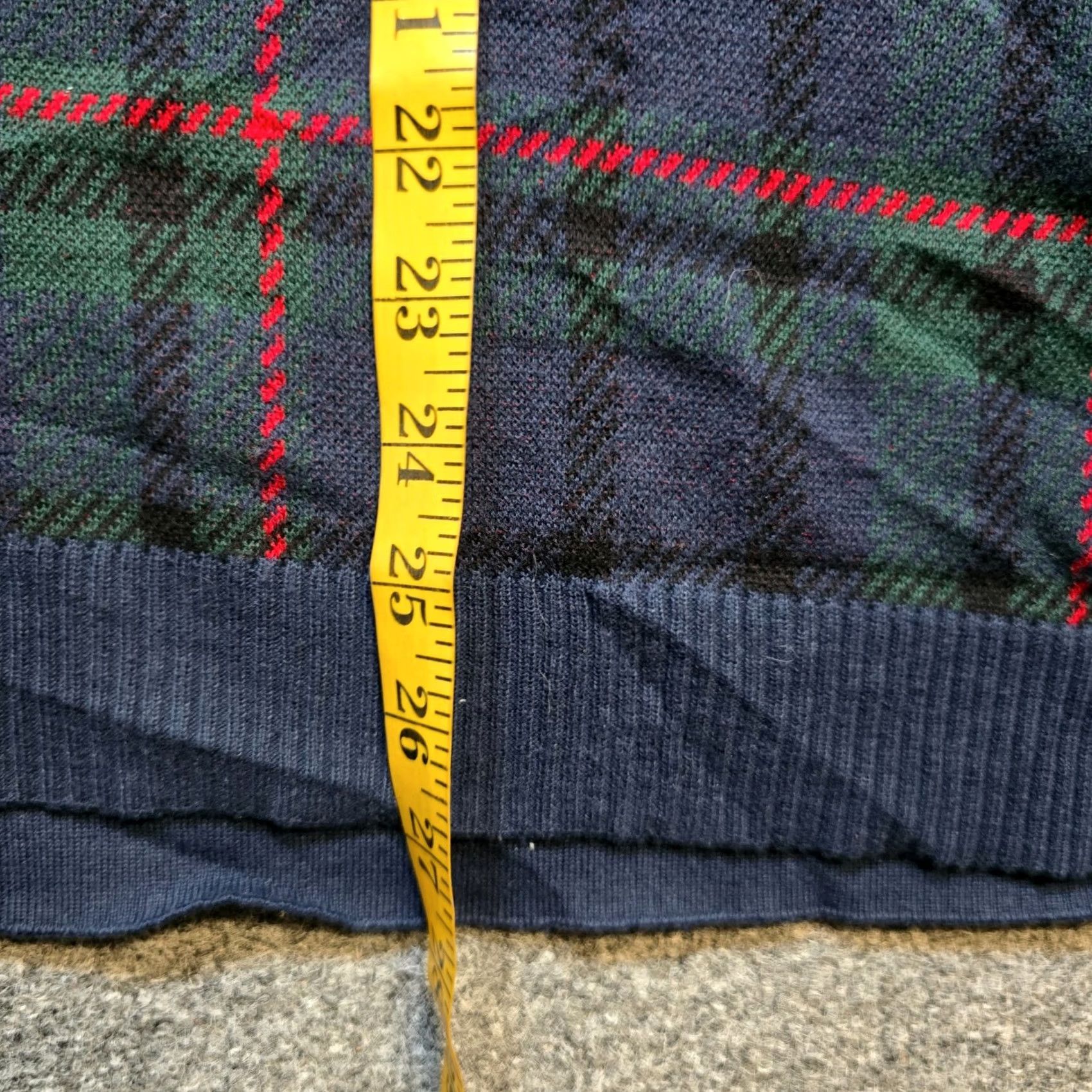 Talbots Talbots Sweater Women XL Blue Plaid Turtleneck Long Sleeve Top Casual Workwear Size XL / US 12-14 / IT 48-50 - 6 Thumbnail