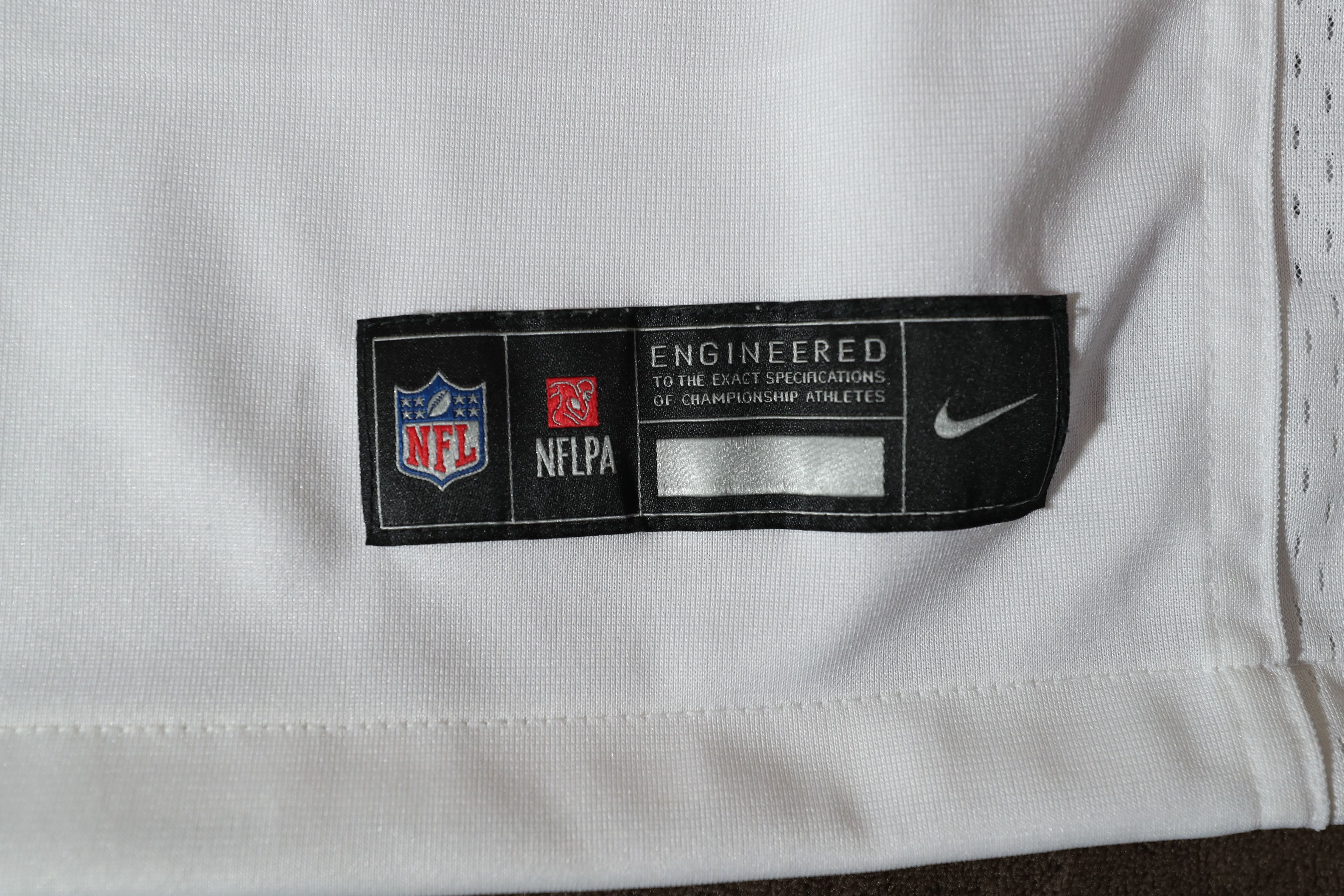 NFL Bo Nix Denver Broncos White Away 2024 Jersey (M) Size US M / EU 48-50 / 2 - 4 Thumbnail