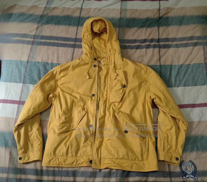 Nigel Cabourn Nigel Cabourn Anti-static Hooded Cotton Jacket Size US L / EU 52-54 / 3 - 1 Thumbnail