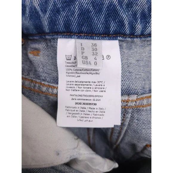 Philosophy di Lorenzo Serafini Philosophy Di Lorenzo Serafini Wildflower High-Waisted Jeans Size 25" / US 0 / IT 36 - 11 Thumbnail