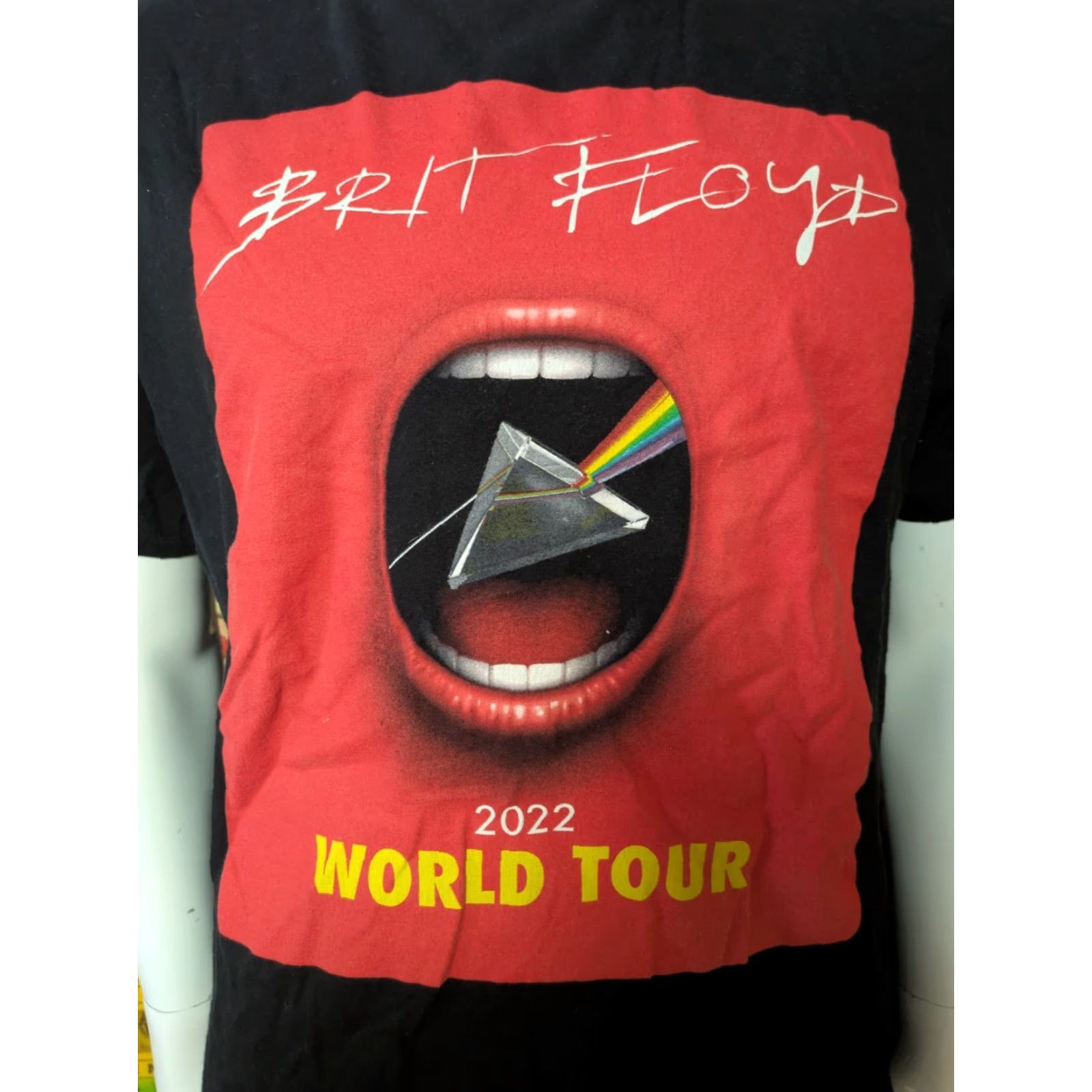 Vintage Brit Floyd Tribute Light Show 2022 Concert Tour Shirt Medium Nice Size US M / EU 48-50 / 2 - 2 Thumbnail
