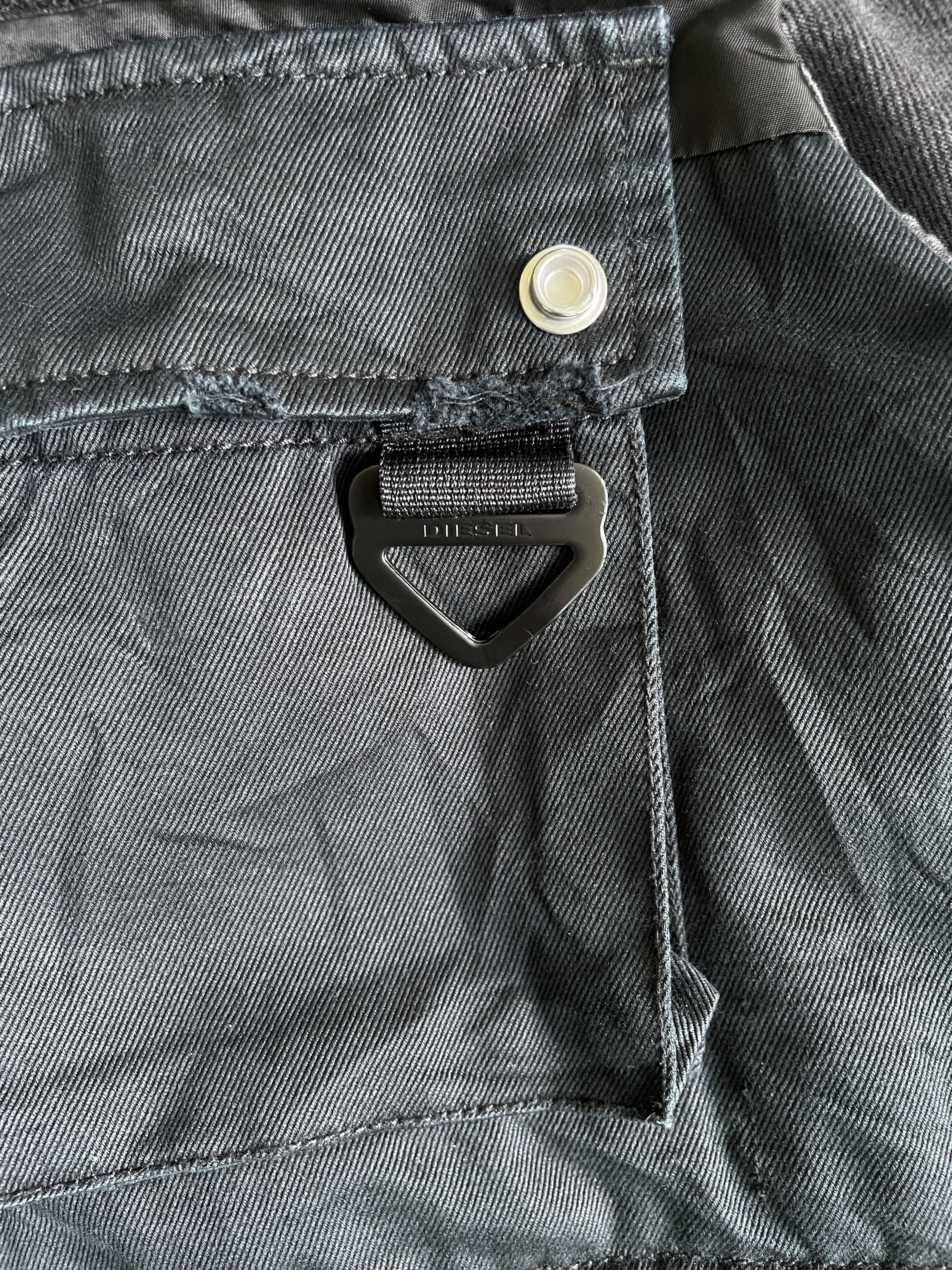 Diesel DIESEL 4 Pockets Y2K Punk Jacket Size US XXS / EU 40 - 6 Thumbnail