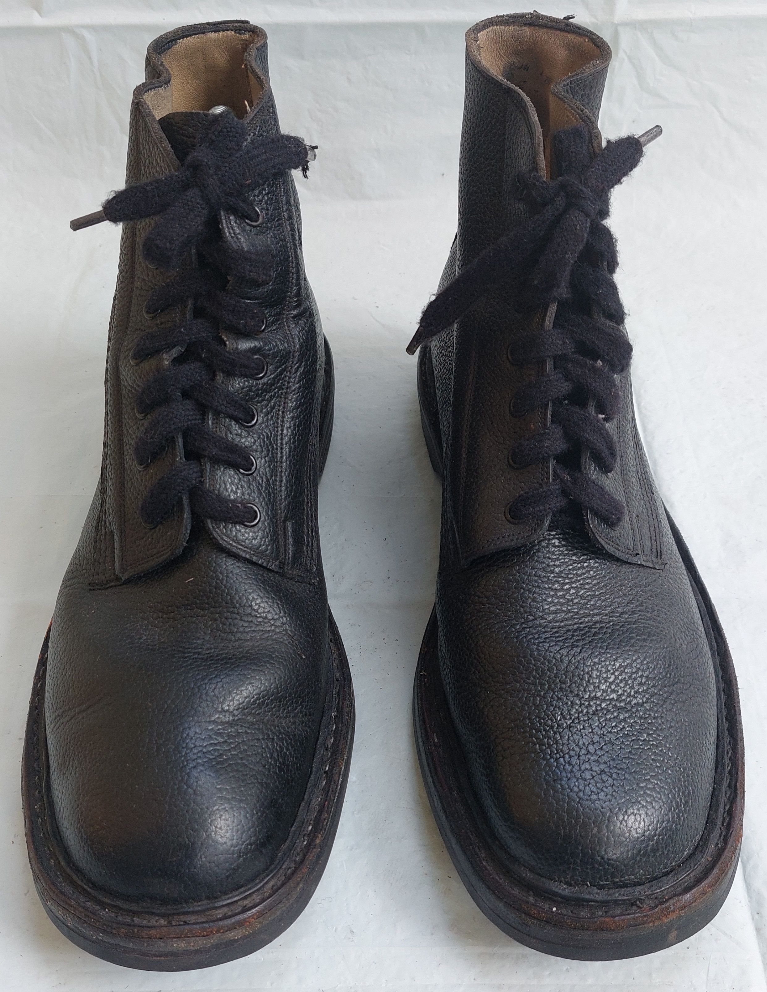 Vintage Vtg 1966 Belgian combat boots by SOLIDOR BELGIUM Size US 11.5 / EU 44-45 - 3 Thumbnail