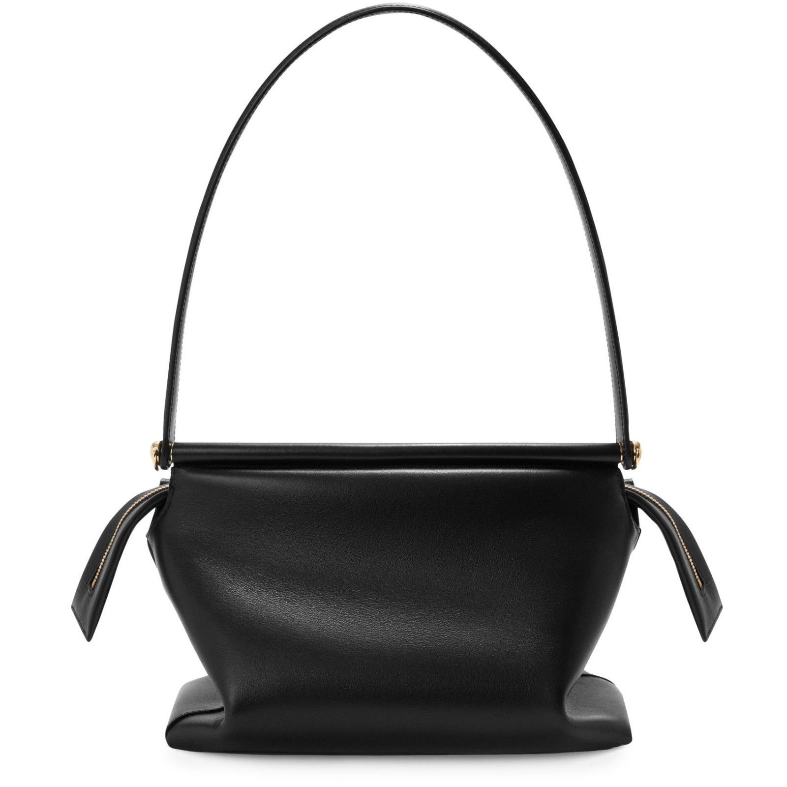Loewe LOEWE $3400 Black Small Whisker Glazed Calfskin Shoulder Bag Size ONE SIZE - 3 Thumbnail