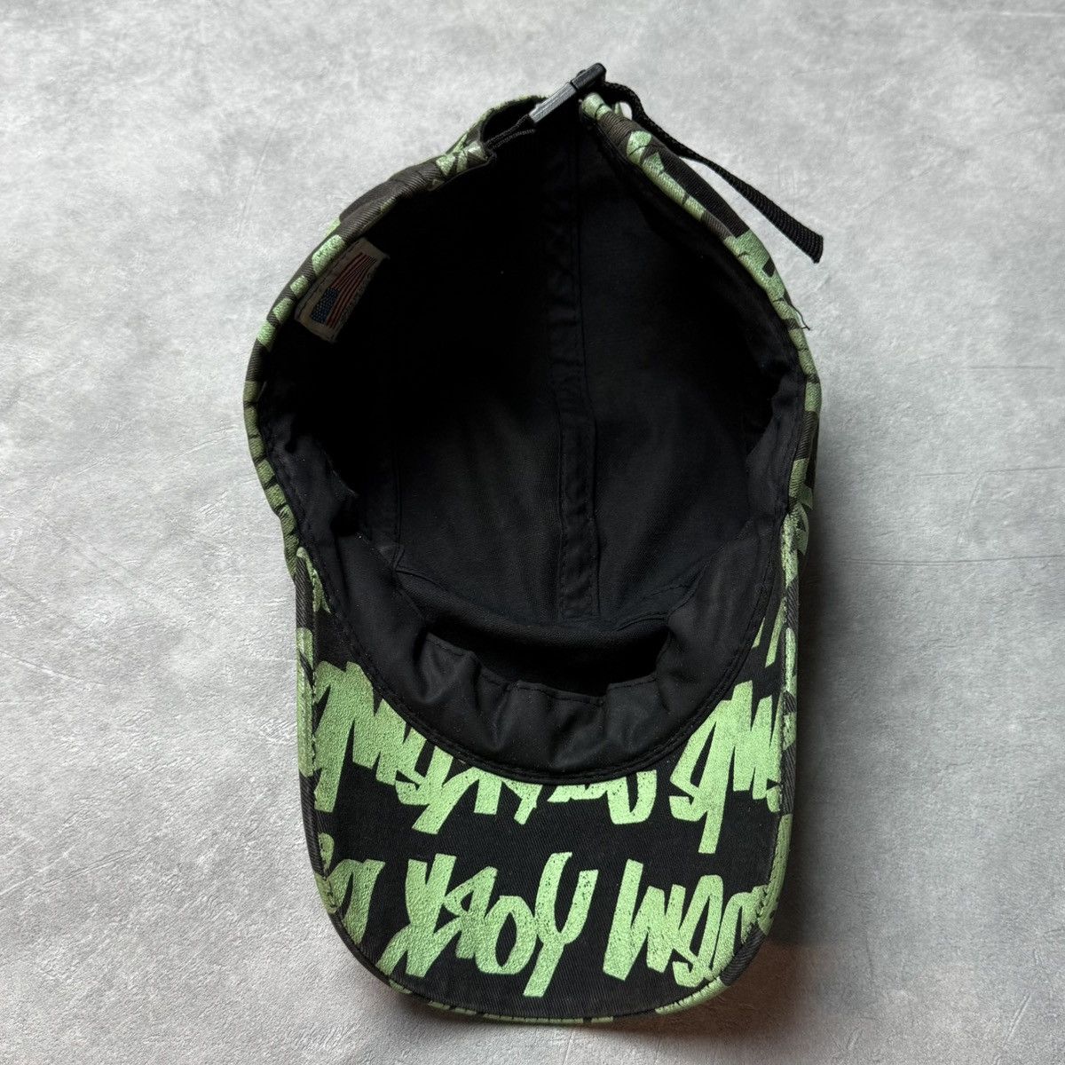 Supreme Vintage 2001 Supreme Graffiti Hat Size ONE SIZE - 3 Thumbnail