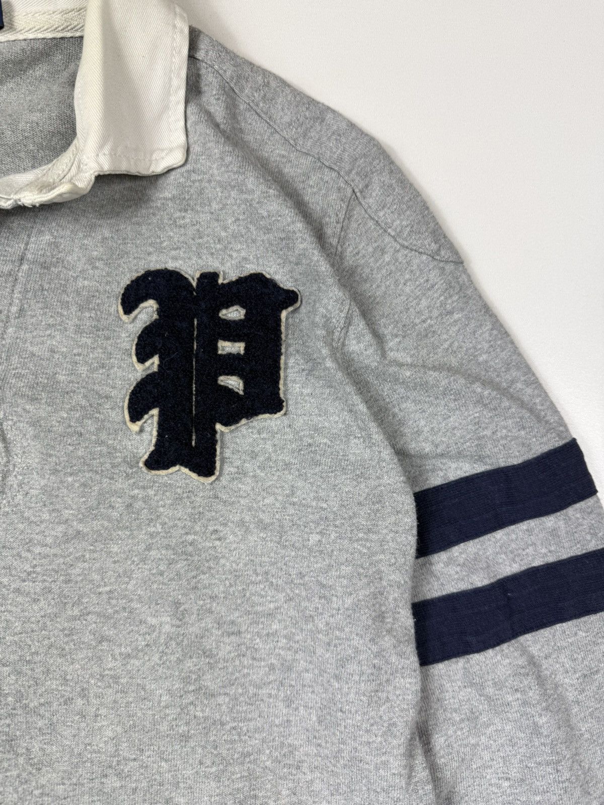 Polo Ralph Lauren Vintage Polo Ralph Lauren 67 Rugby Shirt Grey Size US M / EU 48-50 / 2 - 3 Thumbnail