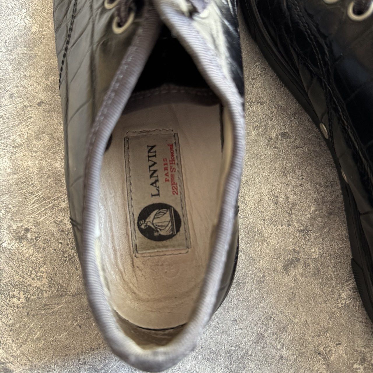 Lanvin Lanvin Leather Low-Top Sneakers Size US 6 / EU 39 - 8 Thumbnail