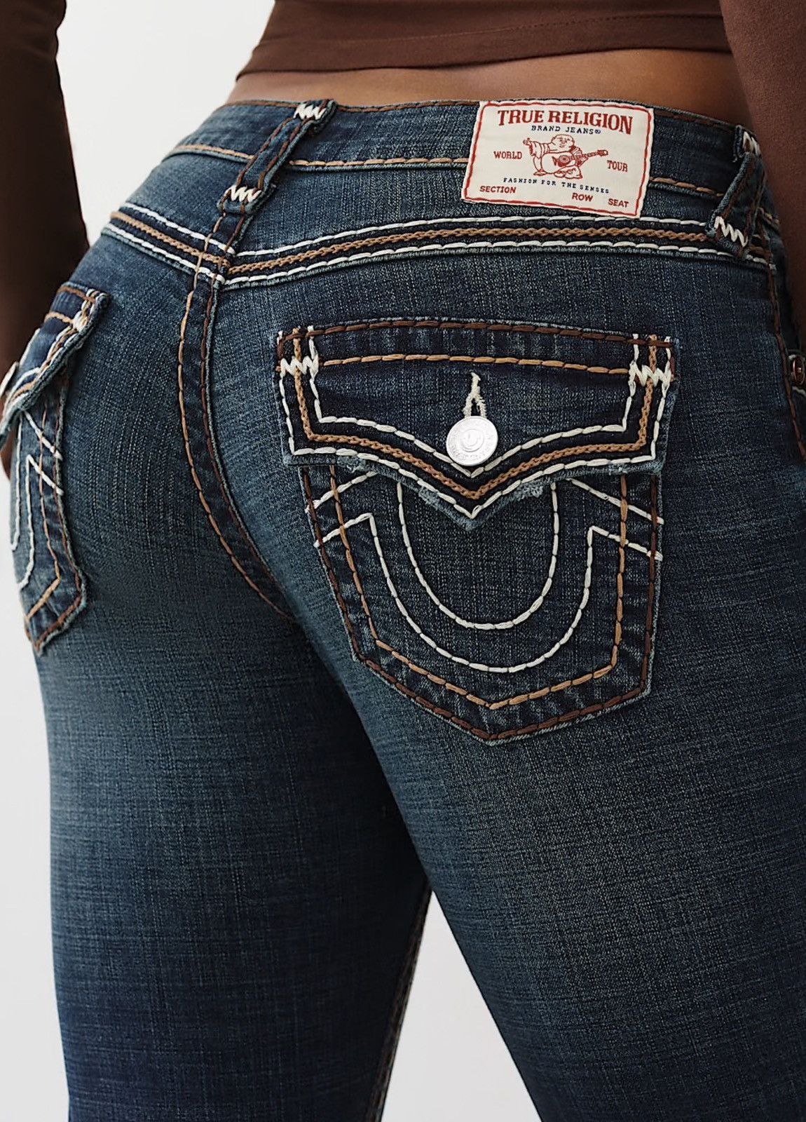 True Religion Becca Mid Rise Super T Bootcut Jean Size 28" / US 6 / IT 42 - 2 Thumbnail