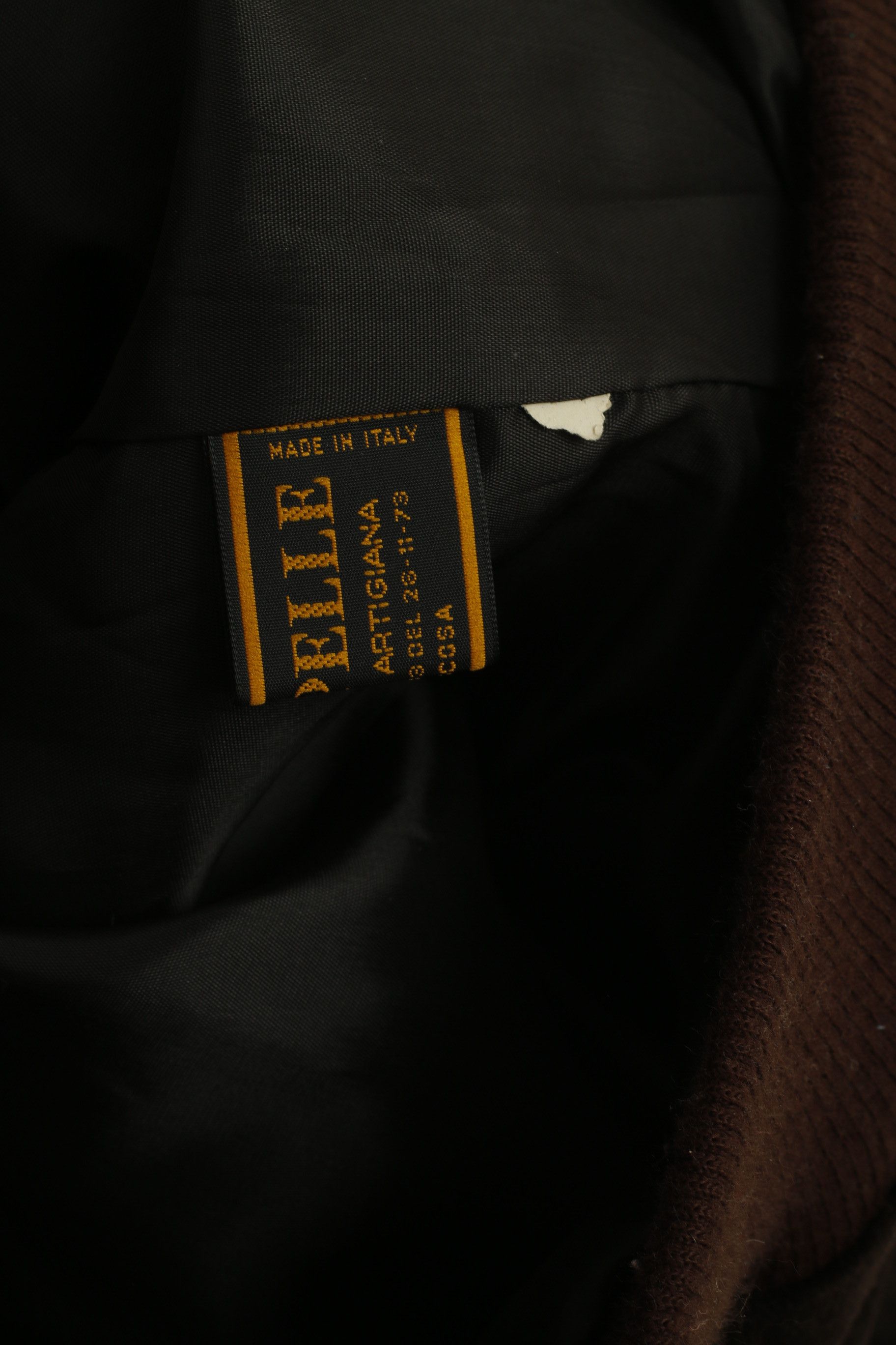 Vintage VIP Men XL Jacket Brown Leather Suede Italy 7694 Size US XL / EU 56 / 4 - 7 Thumbnail