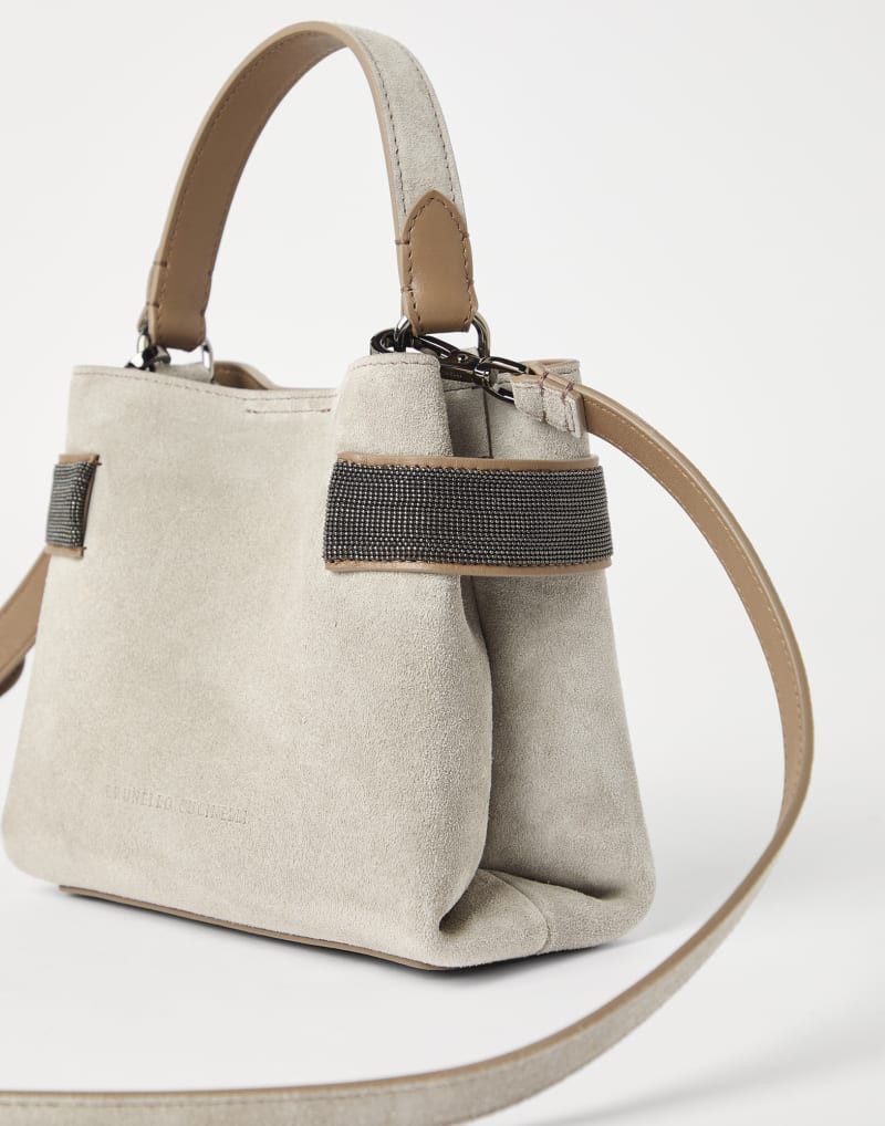 Brunello Cucinelli o1la1rc1a0425 Shoulder Strap Bag in Taupe Size ONE SIZE - 3 Thumbnail
