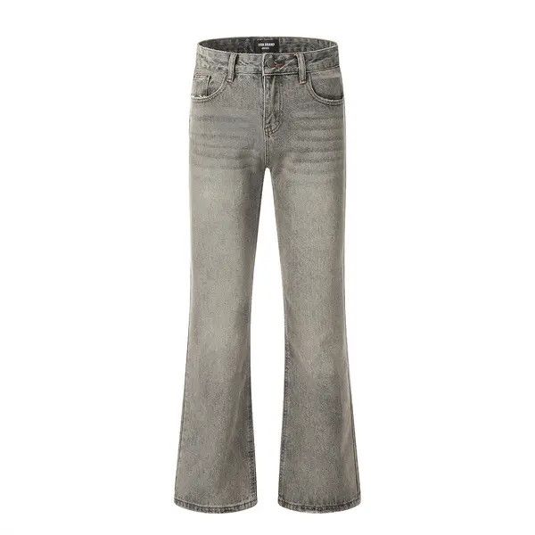 Japanese Brand VIBE Men's hippie trend distressed washed flared jeans Size US 32 / EU 48 - 1 Thumbnail