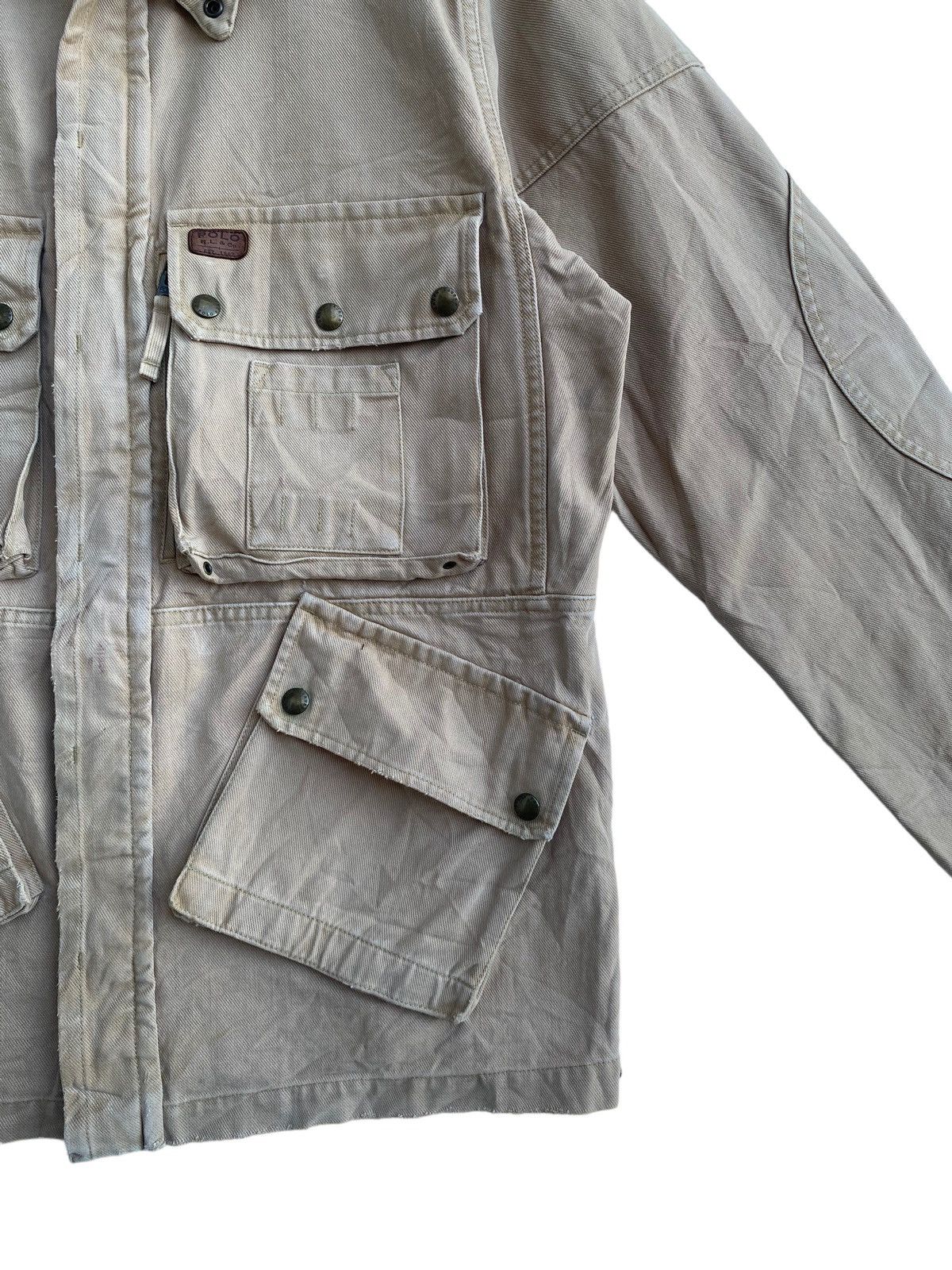 Vintage Polo Ralph Lauren 3D pocket hunting tactical outdoor jacket Size US L / EU 52-54 / 3 - 2 Thumbnail