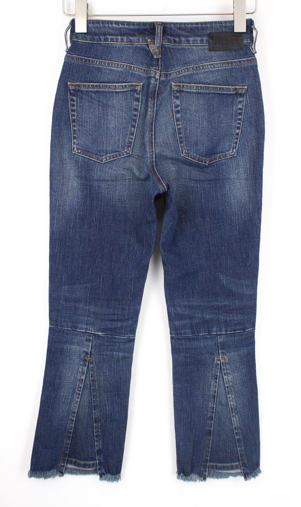Diesel D-EARLIE 089AR W23/L30 Girls Blue Cropped Jeans 70057 Size 23" - 4 Thumbnail