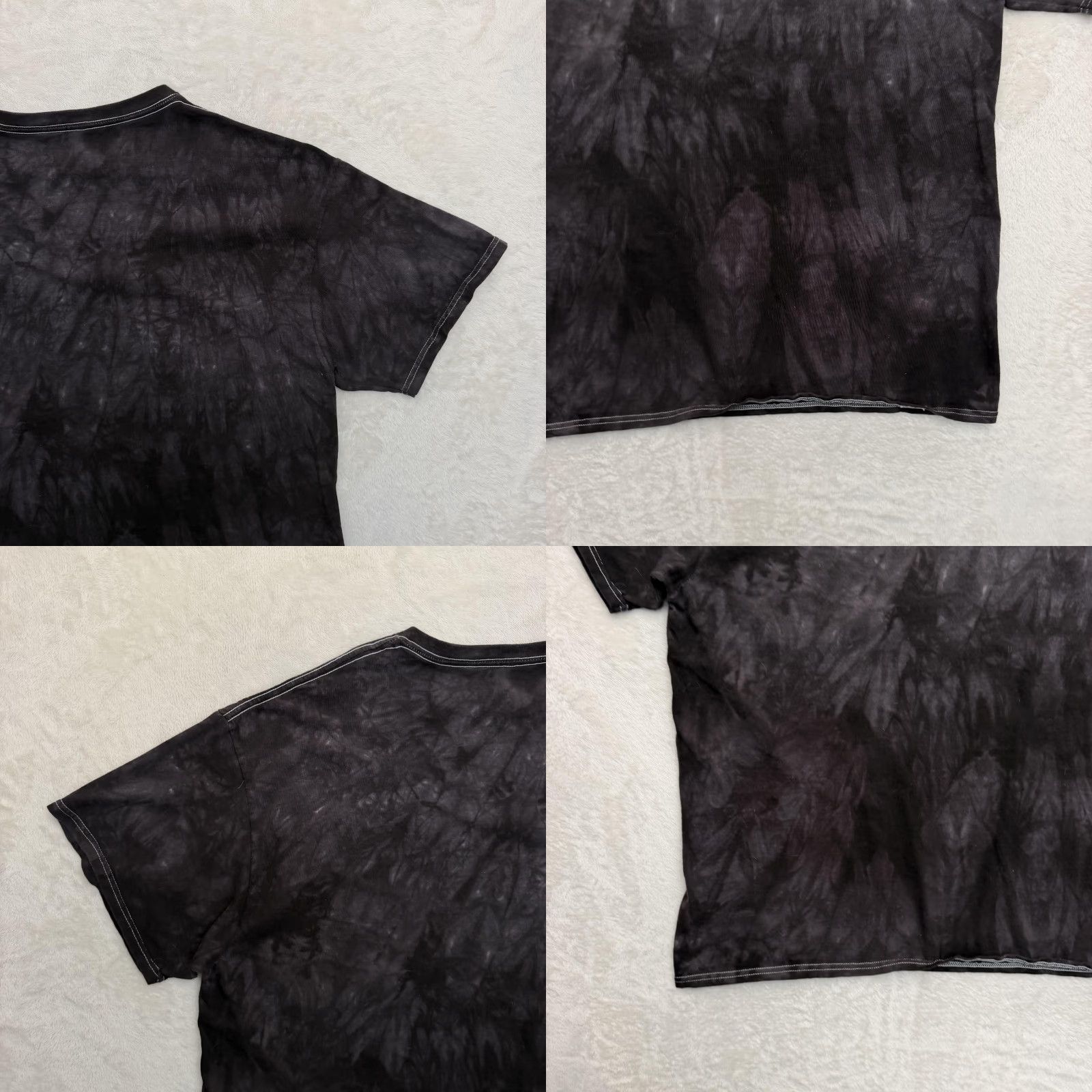 Vintage 3DTEES Shirt Mens XL Black Tie-Dye Dog Quote Dean Russo Graphic Art T-Shirt Size US XL / EU 56 / 4 - 9 Thumbnail