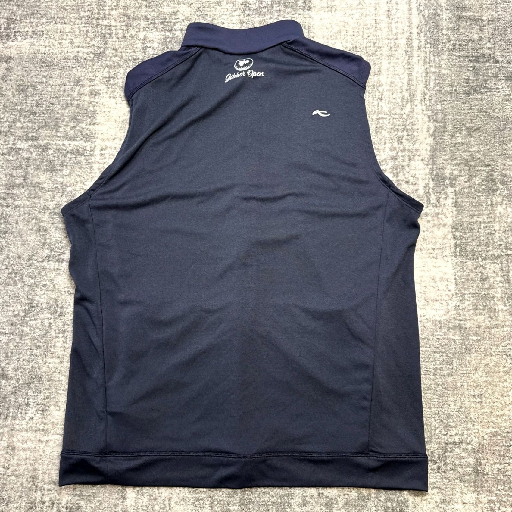 KJUS KJUS Westport Vest Mens XL Navy Blue Golf Performance UPF 50 Quick Dry Travel Windbreaker Full Zip Pockets Lightweight Moisture Wicking Size US XL / EU 56 / 4 - 4 Thumbnail
