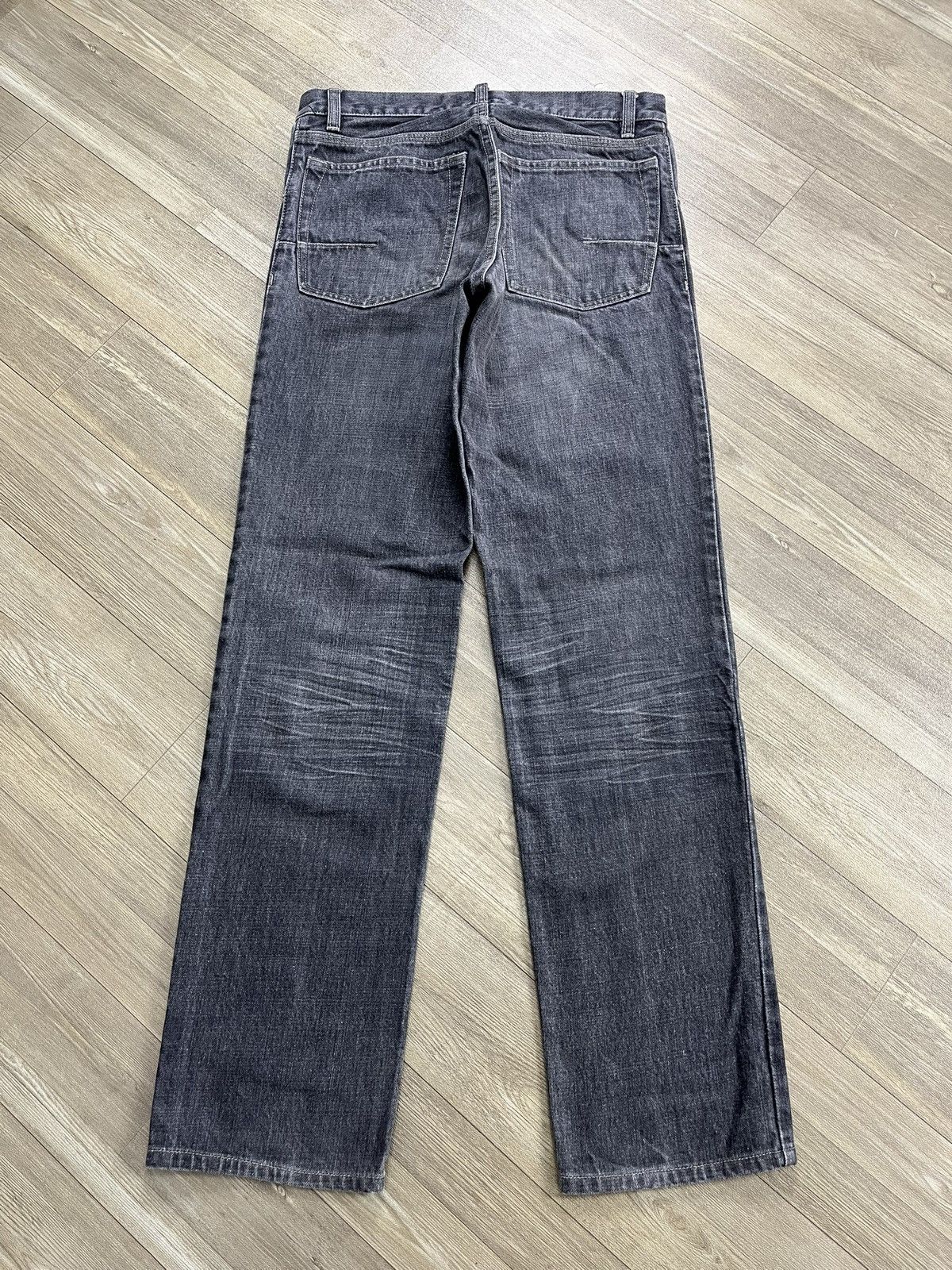Yohji Yamamoto 🇯🇵Vintage Ined Homme by Yohji Yamamoto Straight Jeans Size US 29 - 13 Thumbnail