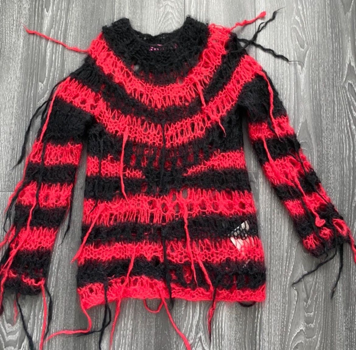 Comme des Garcons × Junya Watanabe Junya Watanabe Aw05 knit mohair sweater Size US M / EU 48-50 / 2 - 1 Thumbnail