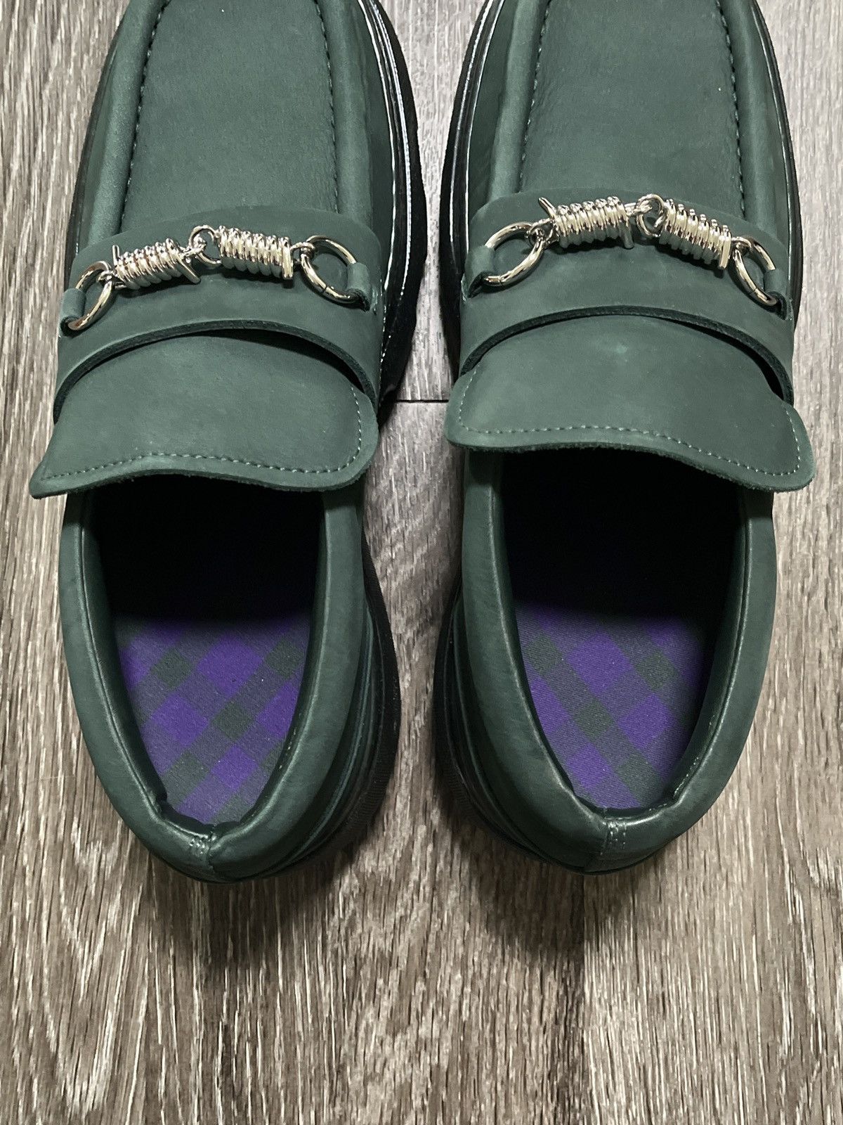 Burberry [Avg. Resell: $416] Burberry Nubuck Creeper Clamp Loafers Size US 9 / EU 42 - 7 Thumbnail