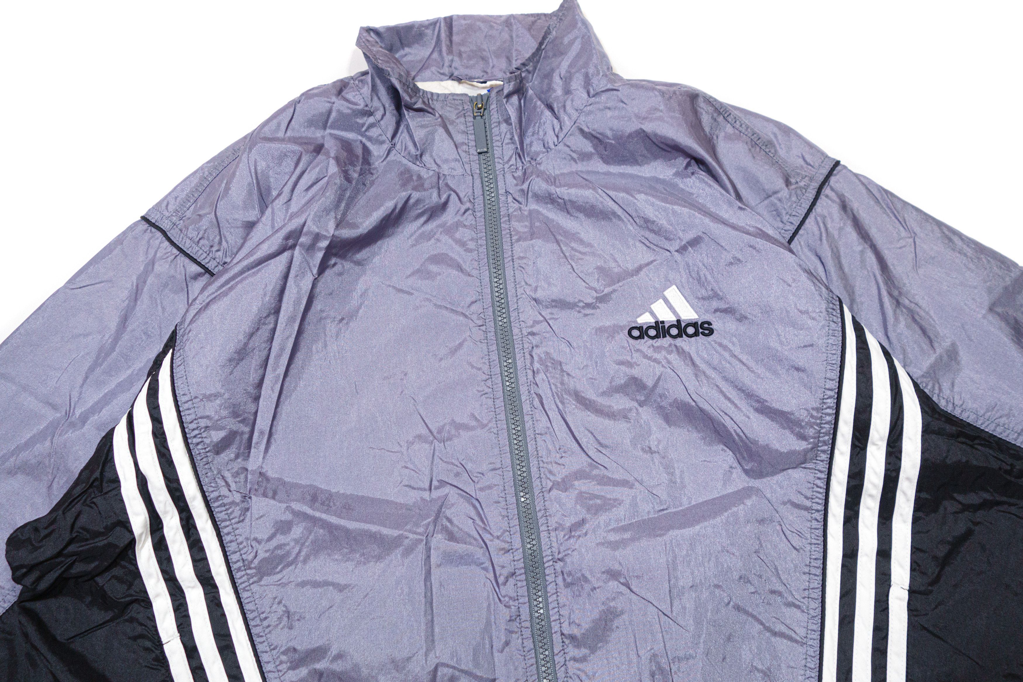 Adidas 2000 Nylon Sport Jacket Size US L / EU 52-54 / 3 - 3 Thumbnail