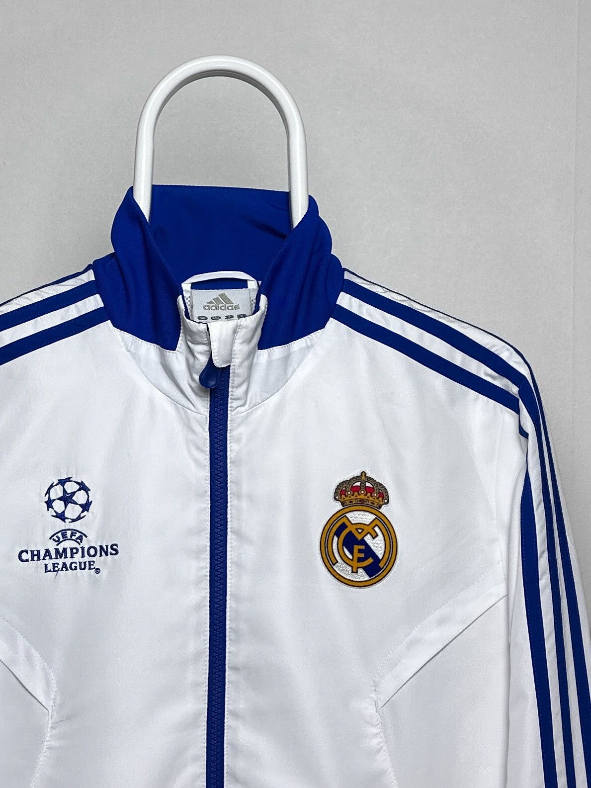 Adidas Adidas Real Madrid 2010/2011 Zip Track Jacket Size US S / EU 44-46 / 1 - 3 Thumbnail