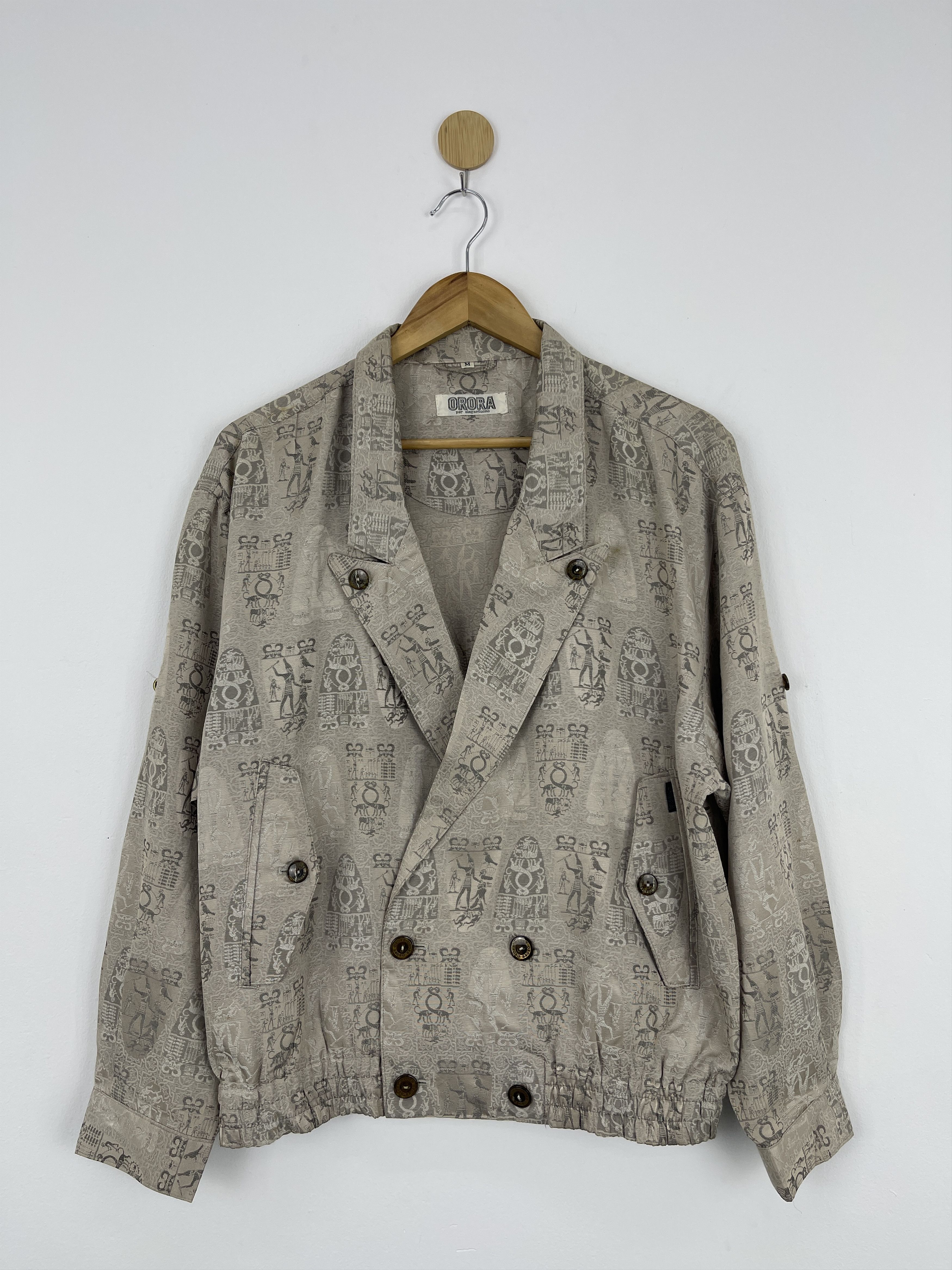 Japanese Brand Vintage Orora Per Elegantuomo Jacket JA0005 Size US M / EU 48-50 / 2 - 1 Thumbnail