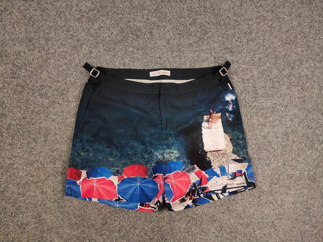 Orlebar Brown Orlebar Brown Design Classic Bulldog Art Logo Casual Shorts Size US 36 / EU 52 - 9 Thumbnail