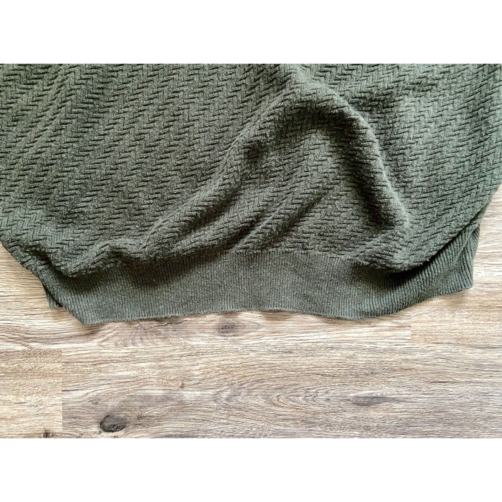Lyle & Scott Lyle & Scott Scotland Mens Green Long Sleeve Pullover Sweater 100% Cotton Sz L Size US L / EU 52-54 / 3 - 5 Thumbnail