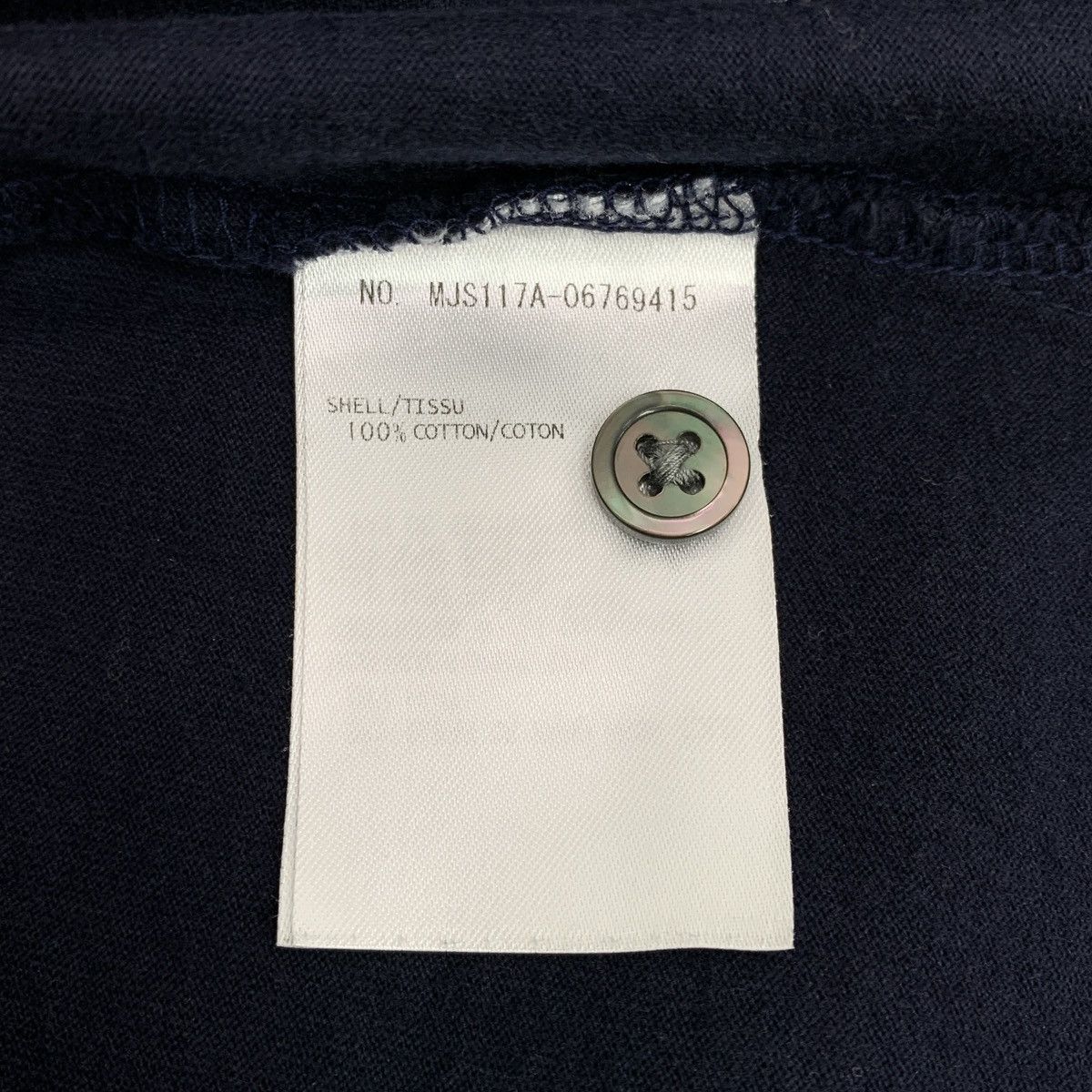 Thom Browne Thom Browne Navy Four-Bar Long Sleeve Sweatshirt K26WX Size US XS / EU 42 / 0 - 7 Thumbnail