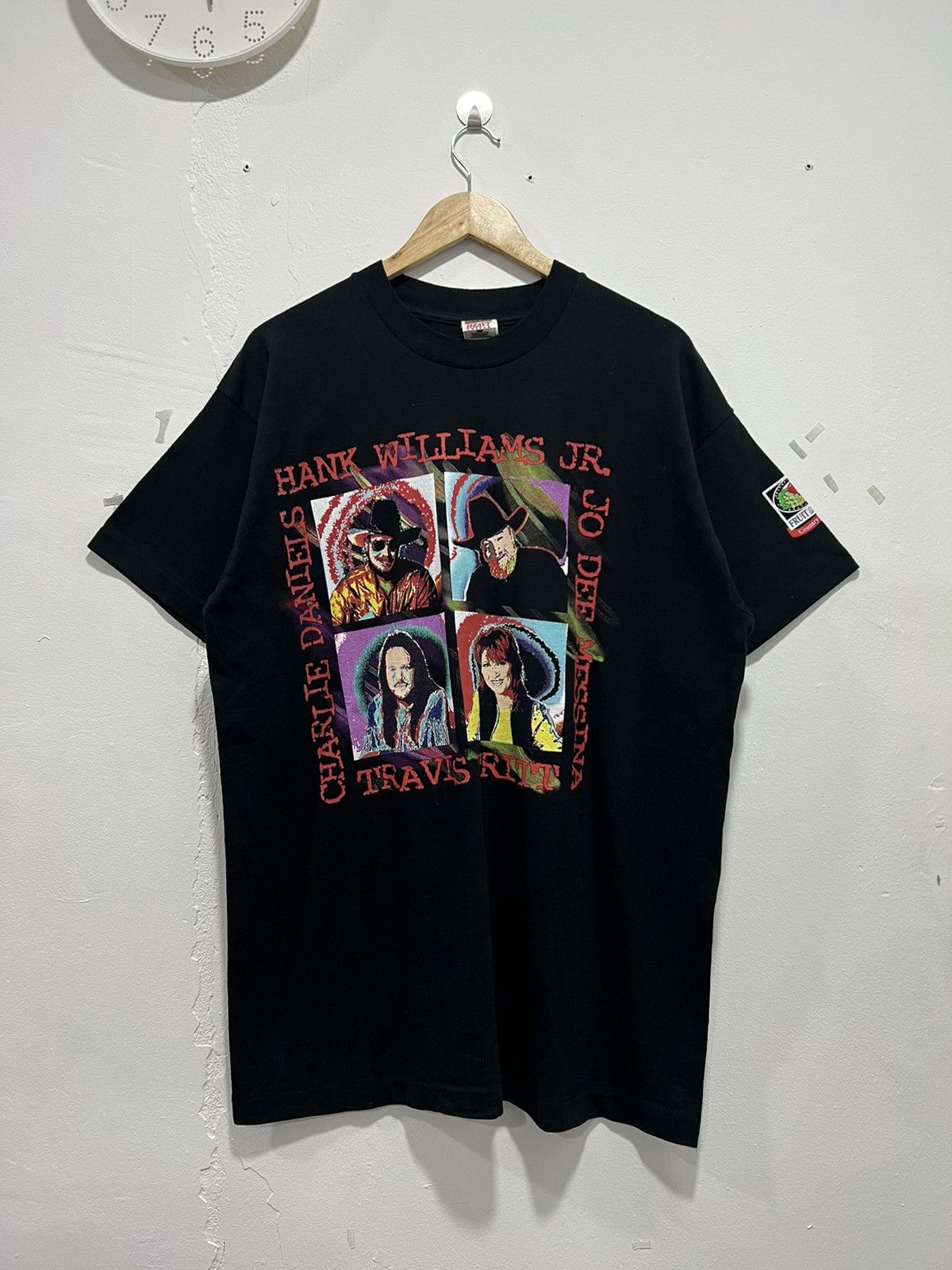 Band Tees × Vintage Vintage 90’s American Country Comfort Tour Tshirt Size US XL / EU 56 / 4 - 1 Thumbnail