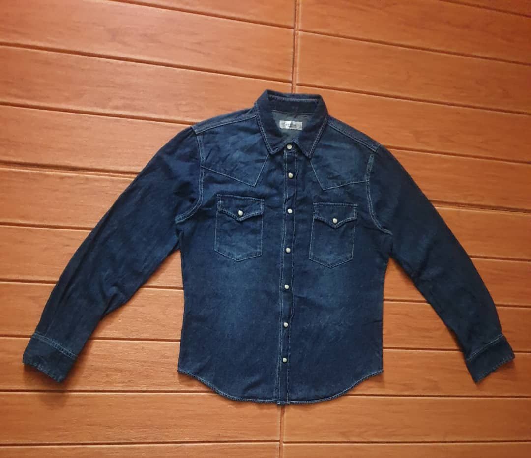 Japanese Brand A-clothing Japanese style blue colour Western Shirt Size US M / EU 48-50 / 2 - 8 Thumbnail