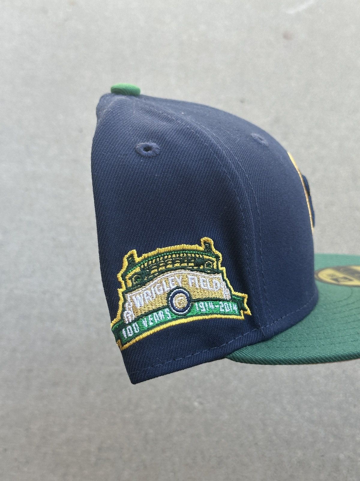 Hat Club × MLB × New Era Chicago Cubs OG College Crossover Campus Fashion 7 1/4 Size ONE SIZE - 2 Thumbnail