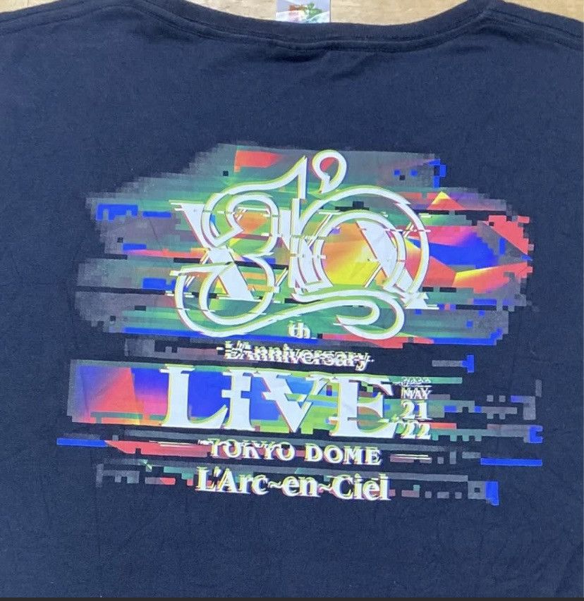 Band Tees L’Arc~en~Ciel 30th Anniversary Live Tokyo Tee 2022 Size L Size US L / EU 52-54 / 3 - 2 Thumbnail