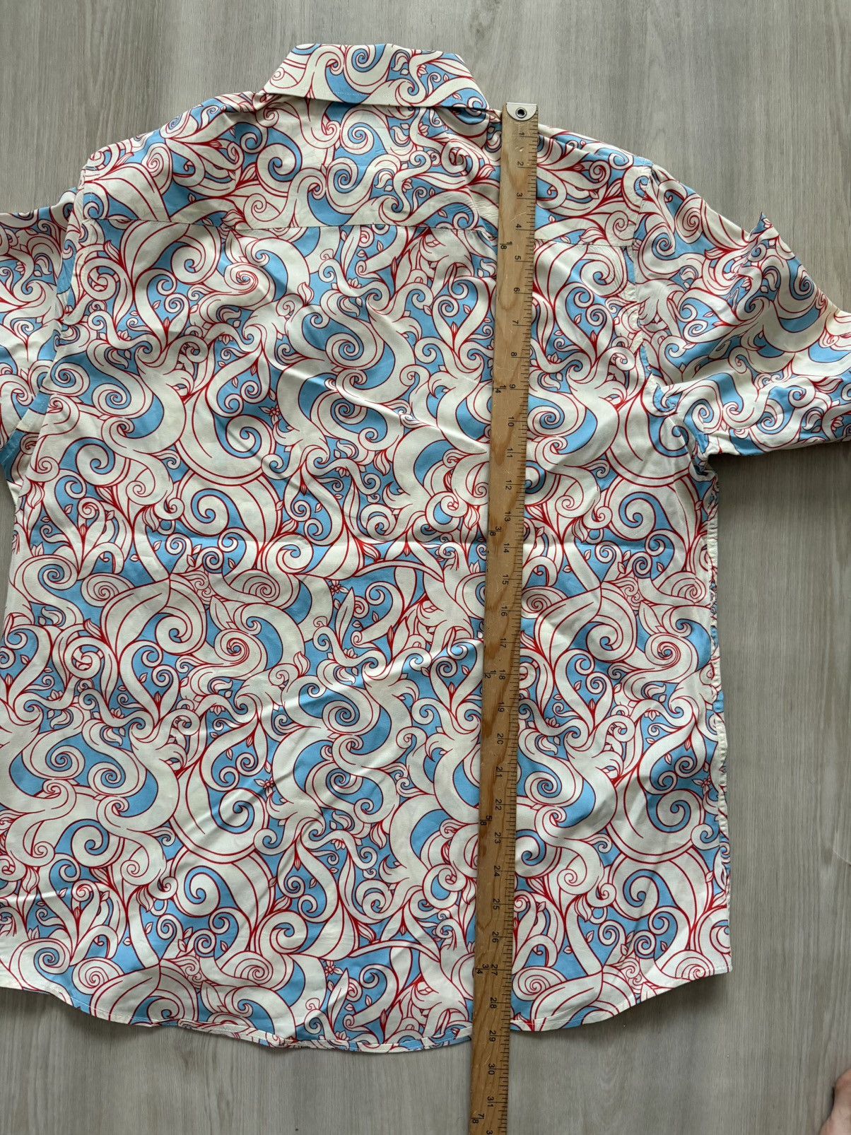 English Laundry John Lennon Paisley Button Up Shirt Sz M Paisley Colorful Size US M / EU 48-50 / 2 - 5 Thumbnail