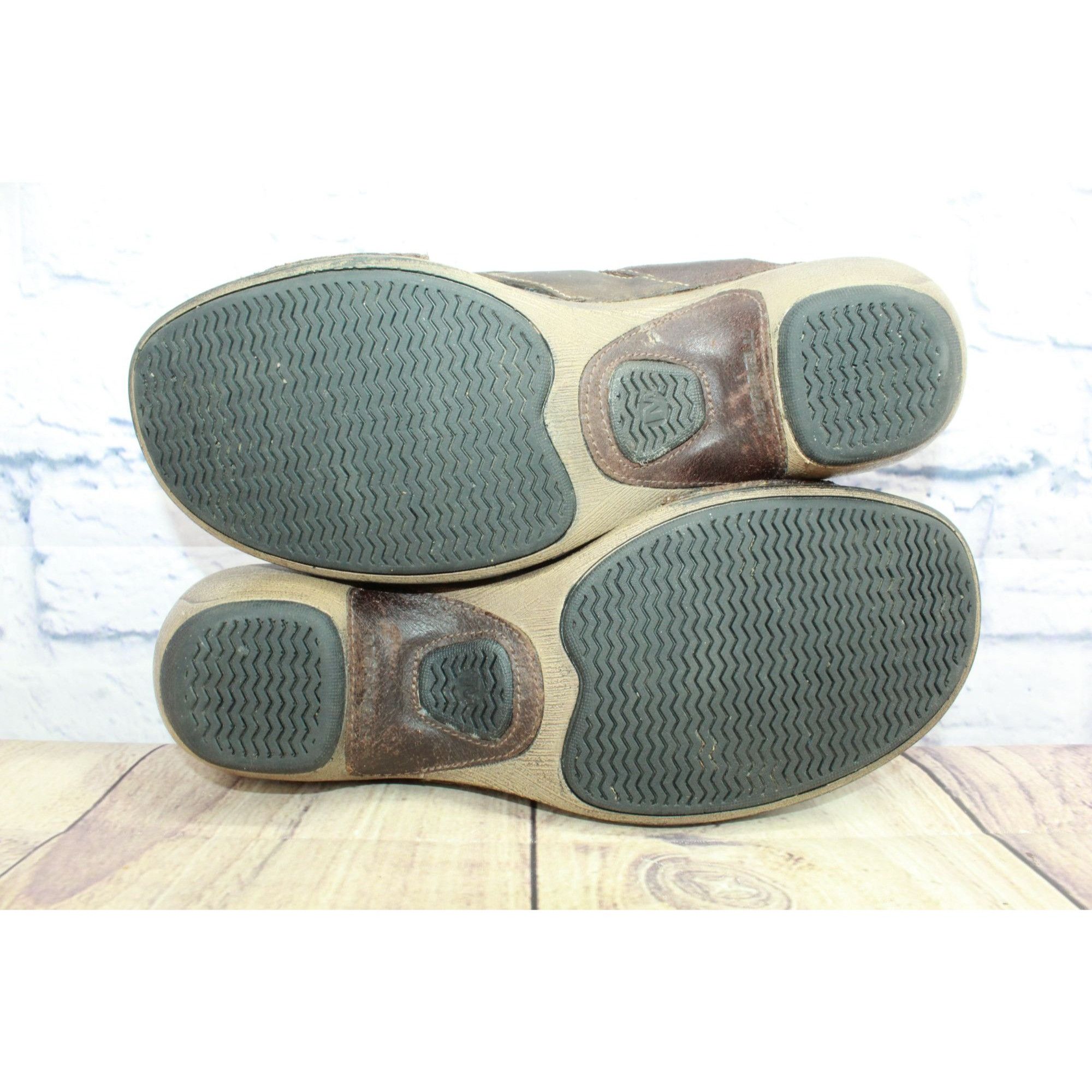 Leather × Merrell Merrell Luxe Slide Leather Comfort Wedge Boho Sandals Size US 8 / IT 38 - 9 Thumbnail