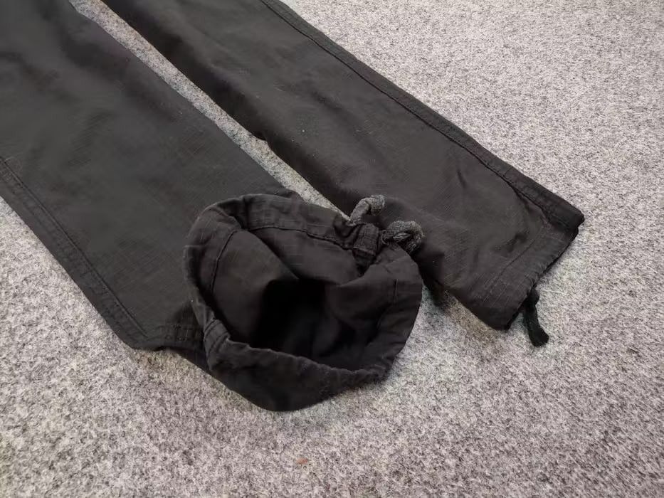 Japanese Brand Vintage Combat Clothing Black Ripstop Military Cargo Pants Size US 30 / EU 46 - 10 Thumbnail