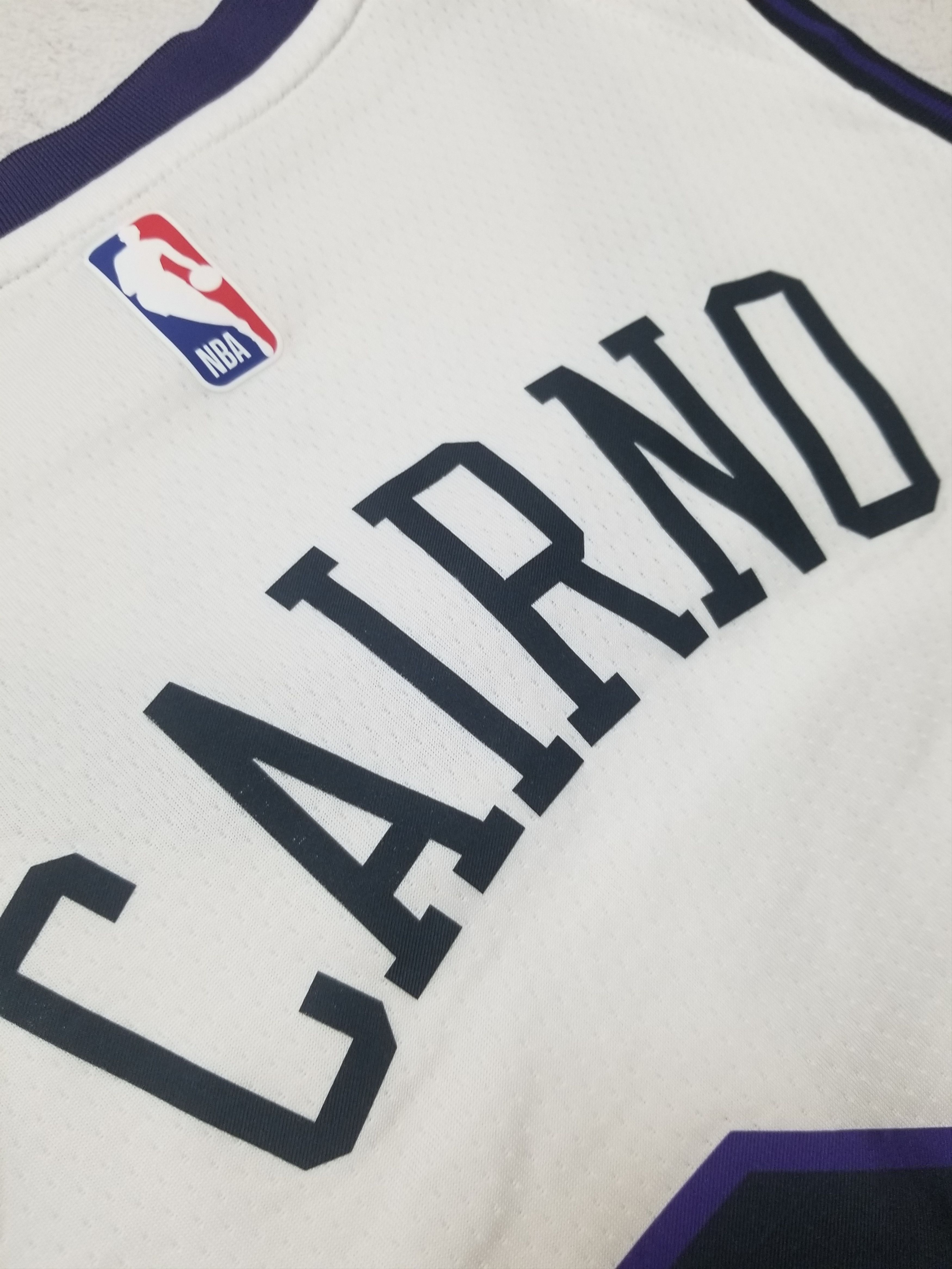 Nike Nike Los Angeles Lakers #99 Cairno NBA City Edition Jersey Size US XL / EU 56 / 4 - 3 Thumbnail