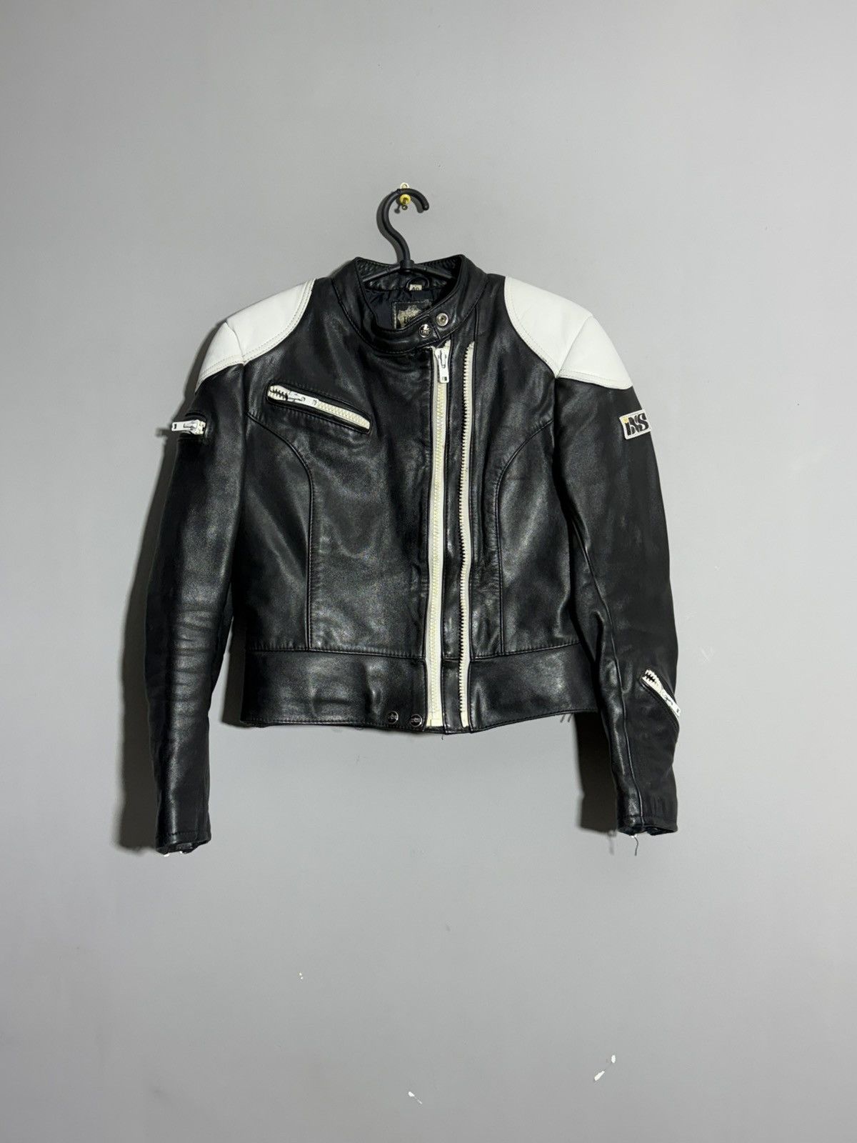 Other Vintage Womens IXS Biker Leather Suit set jacket + pants Size S / US 4 / IT 40 - 3 Thumbnail