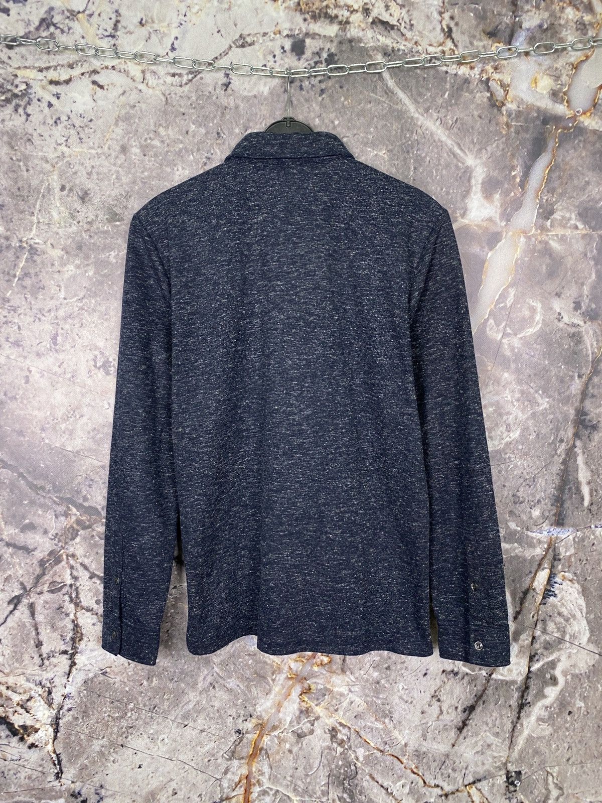 Reiss Men’s Reiss Long Sleeve Polo Shirt Luxury Size Large Size US L / EU 52-54 / 3 - 7 Thumbnail