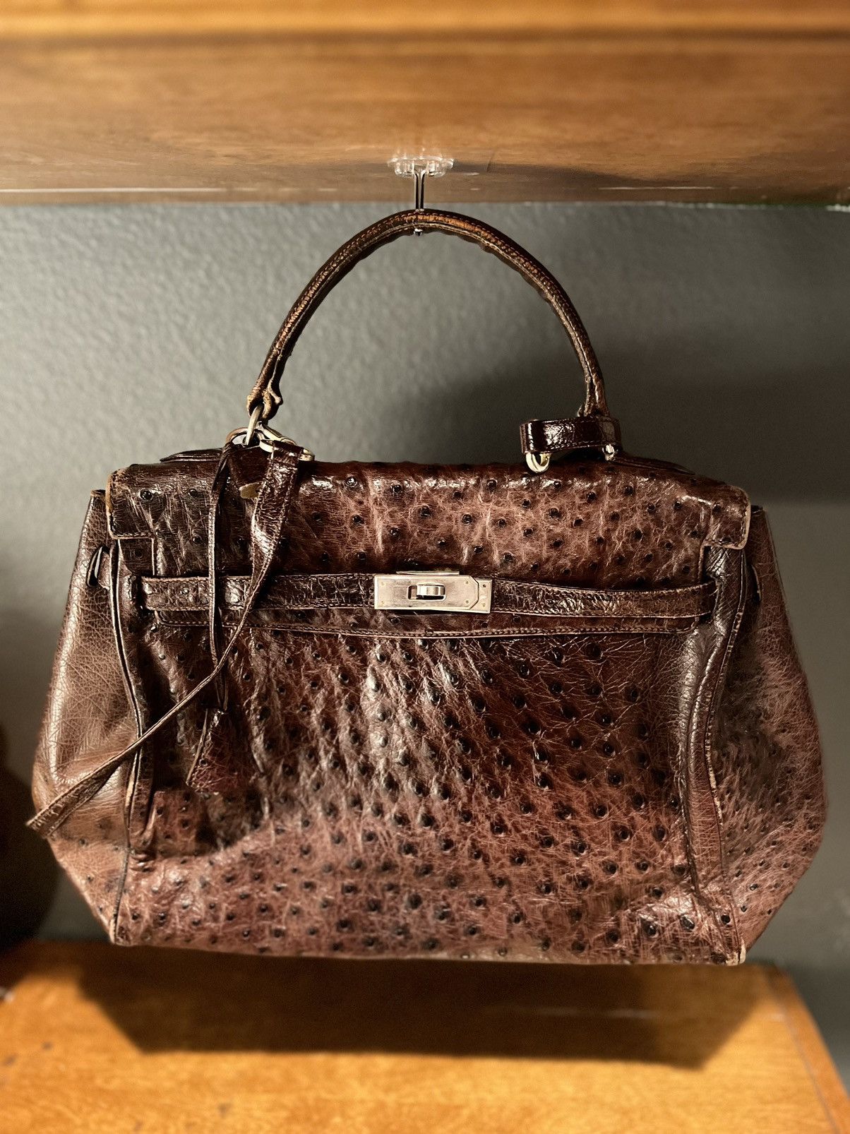 SoSo RARE SISO Early 2000's BIRKIN Style Kelly Bag Size ONE SIZE - 4 Thumbnail