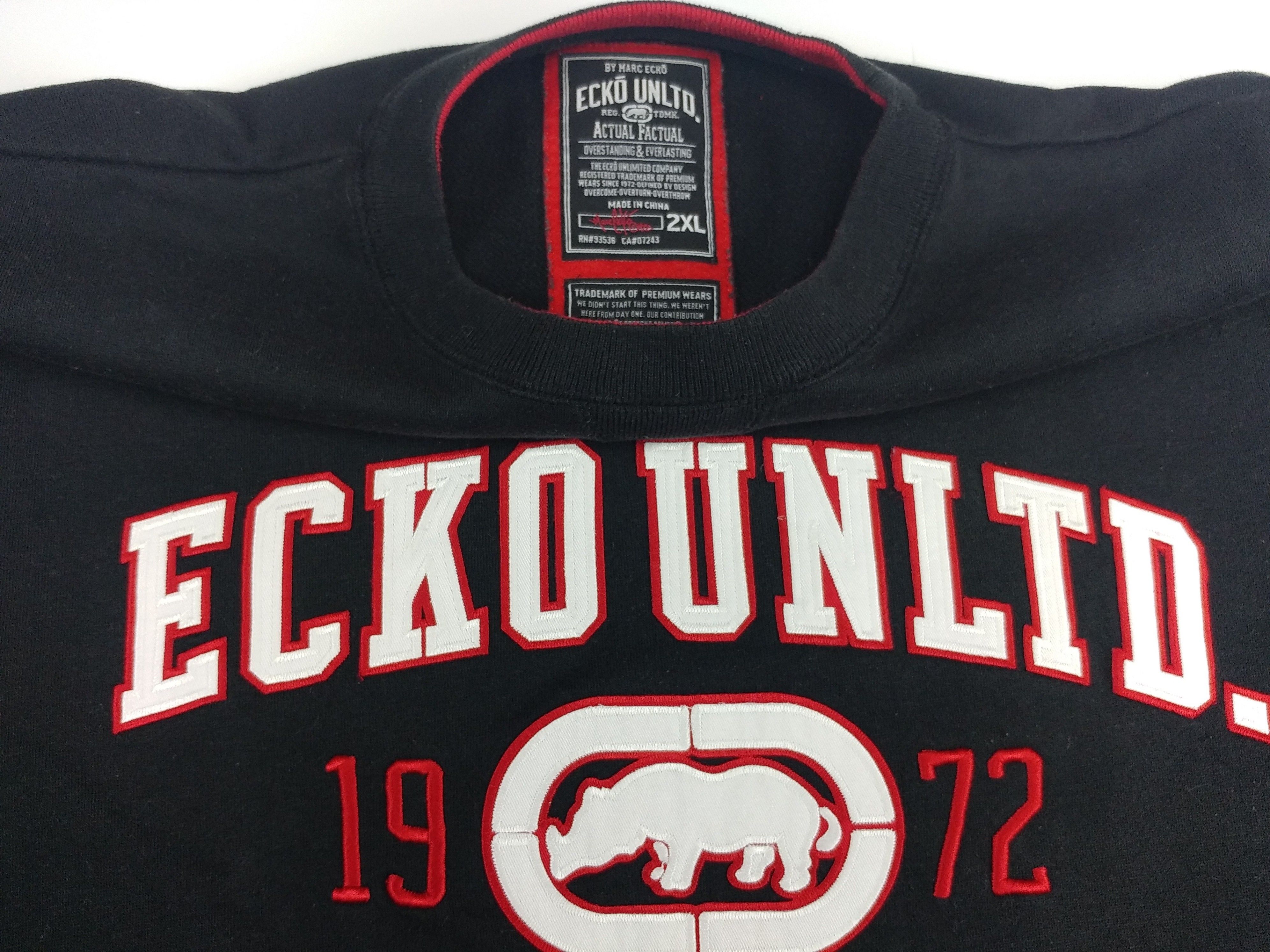 Ecko Unltd. ECKO UNLTD sweatshirt, vintage 90s hip hop, 1990s skater XXL Size US XXL / EU 58 / 5 - 10 Thumbnail