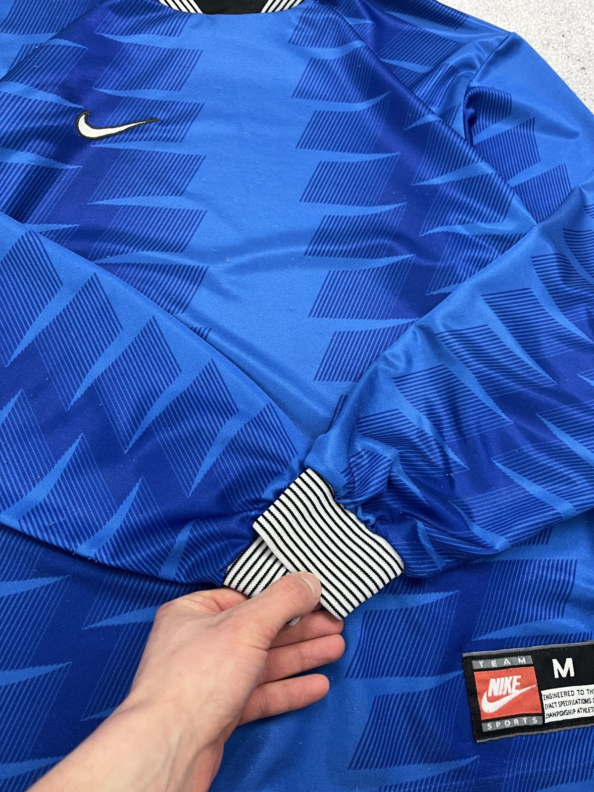 Nike Nike Vintage 90s LongSleeve Goalkeeper Soccer Jersey Shirt Size US M / EU 48-50 / 2 - 10 Thumbnail