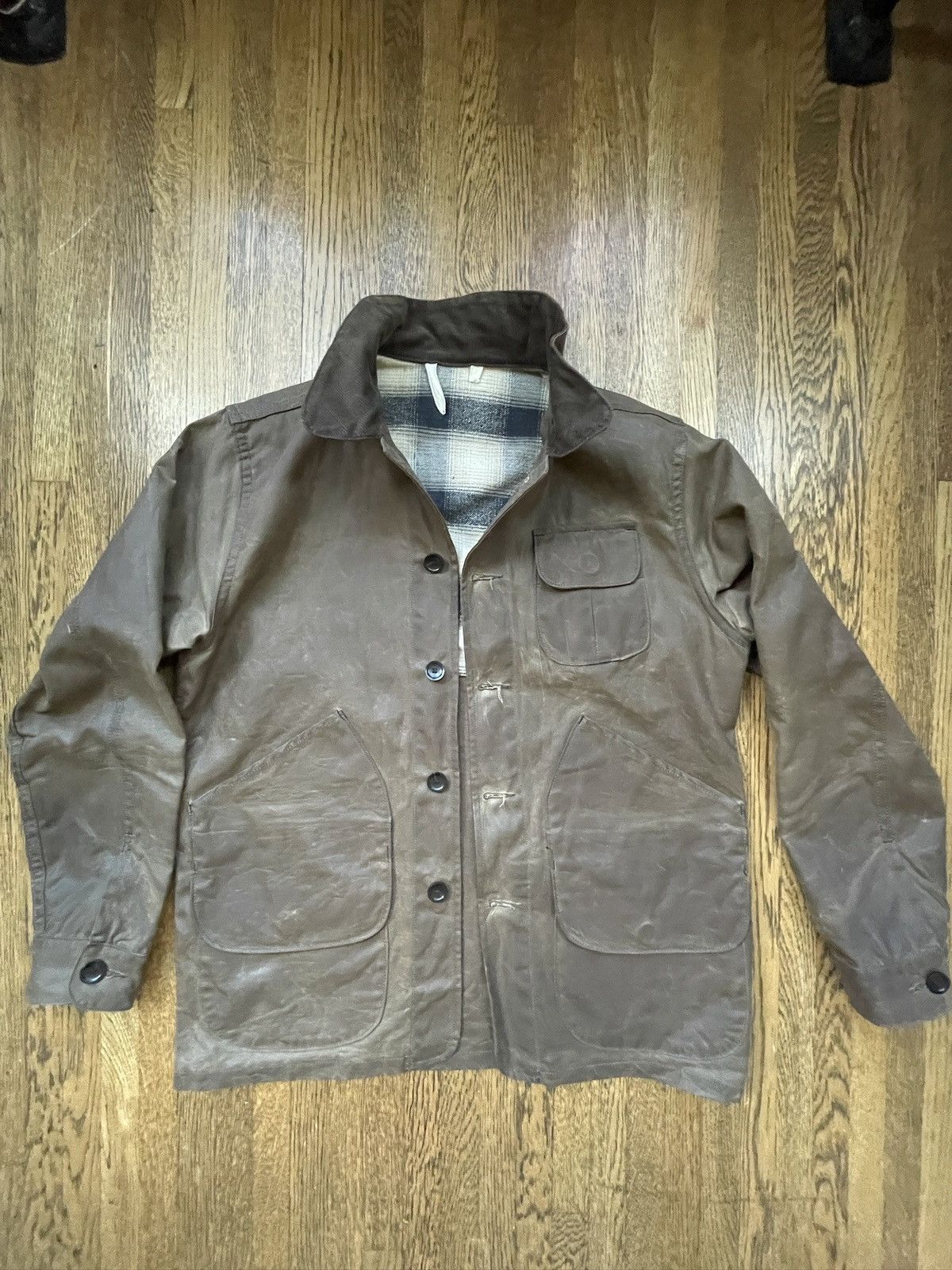 3sixteen Black Cotton Duck Hunting Jacket