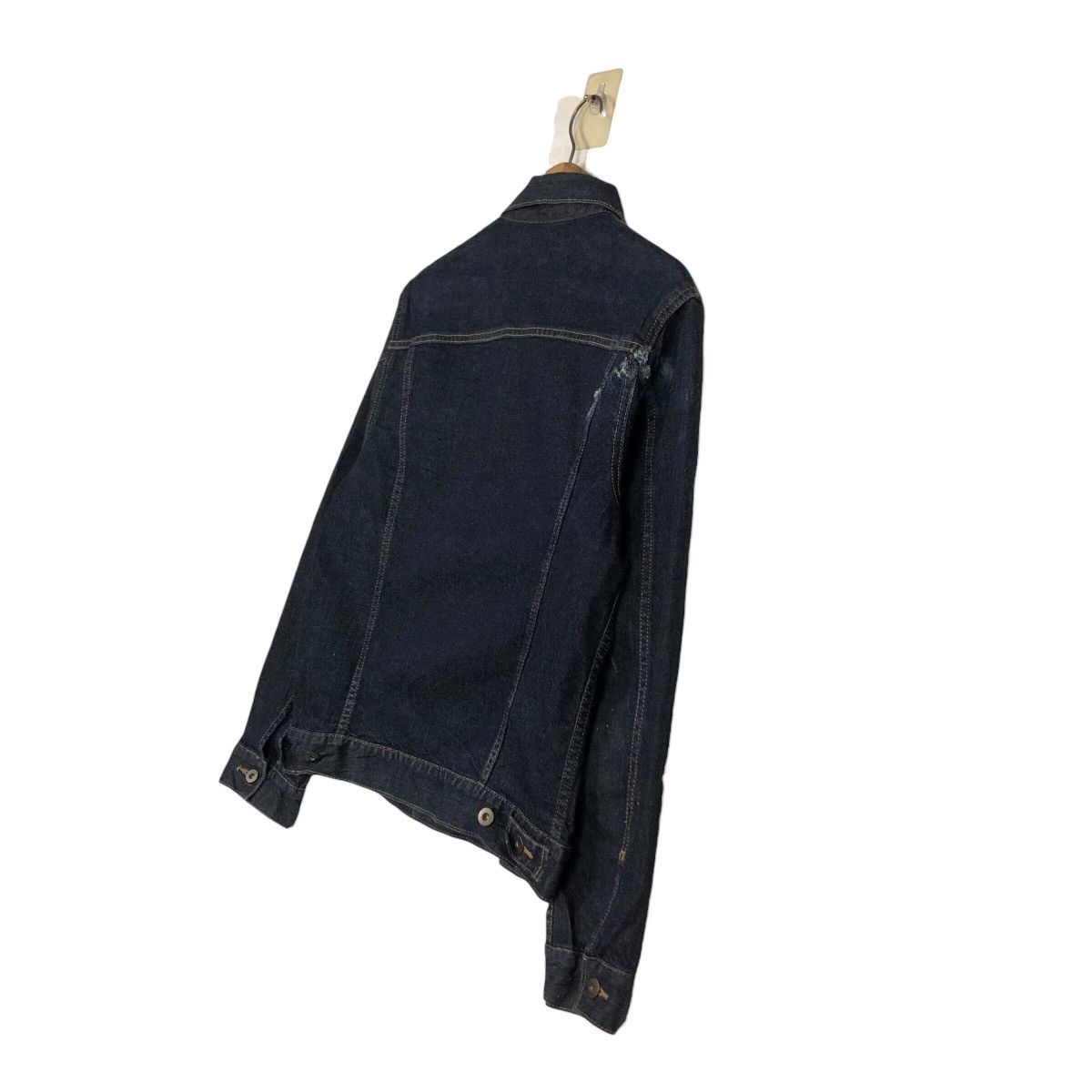 Japanese Brand 📌Vintage Biker Denim Jacket Uniqlo Japan Issey Miyake Size US M / EU 48-50 / 2 - 13 Thumbnail
