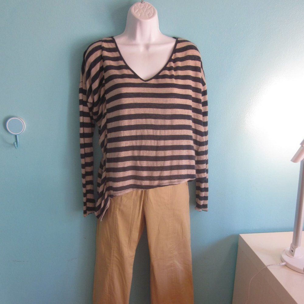 Anthropologie Fred & Sibel Anthropologie Y2K Linen Top Size XS Size XS / US 0-2 / IT 36-38 - 5 Thumbnail