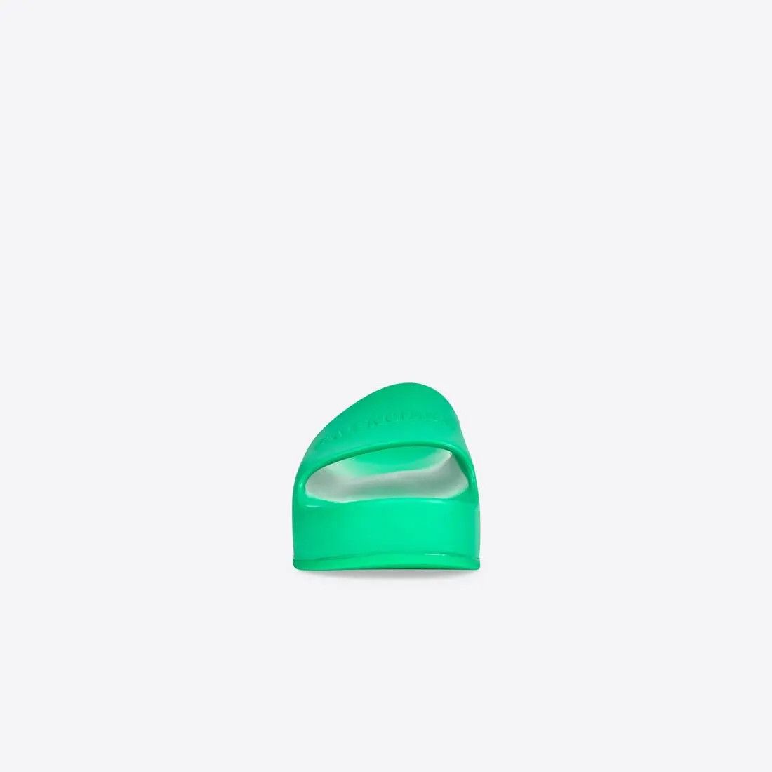 Balenciaga o1w1db10825 Chunky Slide Sandals in Green Size US 11 / IT 41 - 2 Thumbnail
