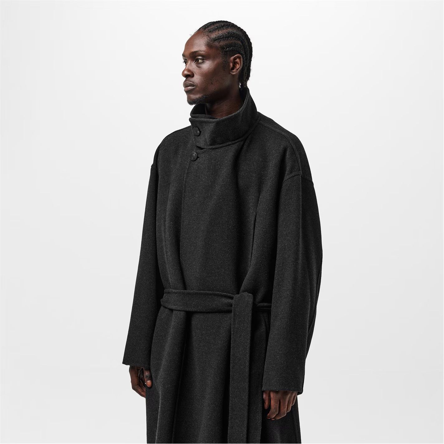 Fear of God o1g2r1mq0426 Structured Overcoat in Black Size US M / EU 48-50 / 2 - 3 Thumbnail