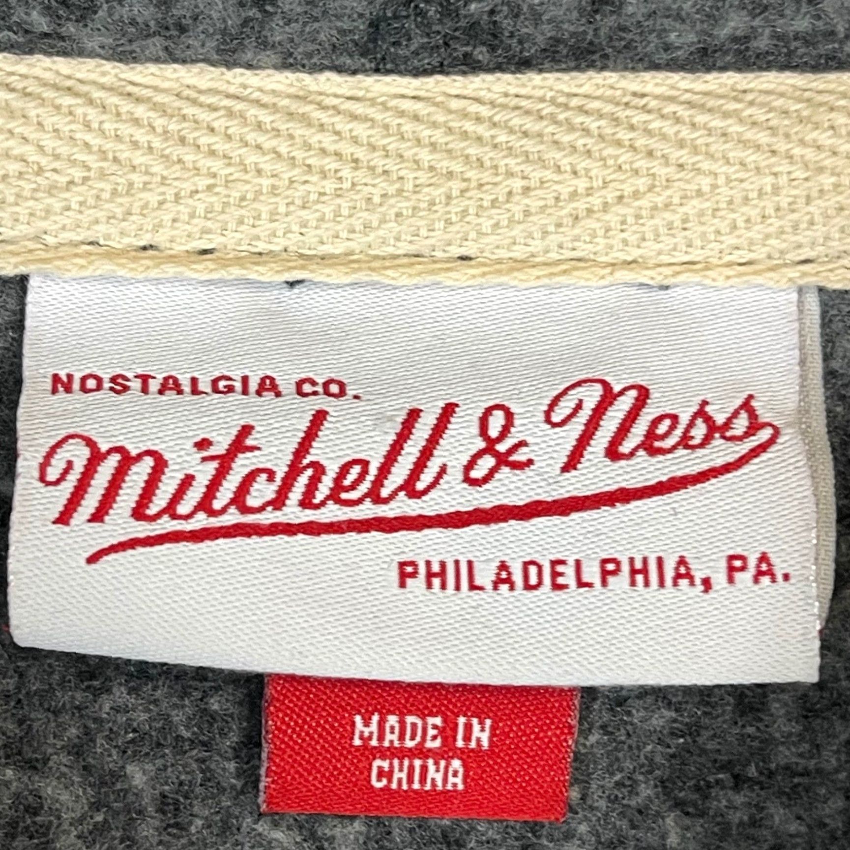 Mitchell & Ness VINTAGE Mitchell & Ness Raiders Hoodie L NFL Throwbacks Charcoal Gray Pullover Size US L / EU 52-54 / 3 - 5 Thumbnail