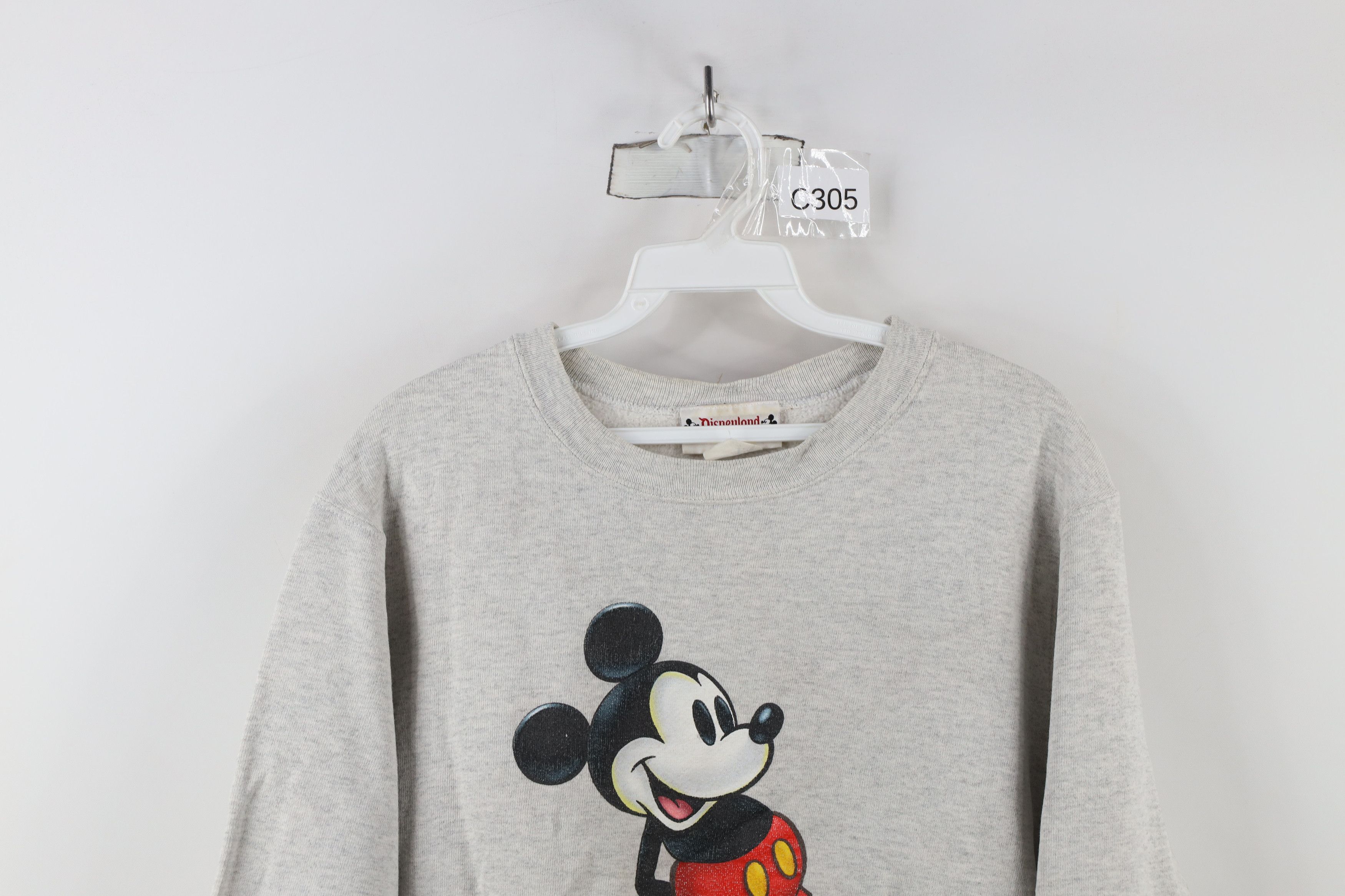 Disney × Vintage Vintage 90s Disneyland Spell Out Mickey Mouse Sweatshirt USA Size S / US 4 / IT 40 - 2 Thumbnail
